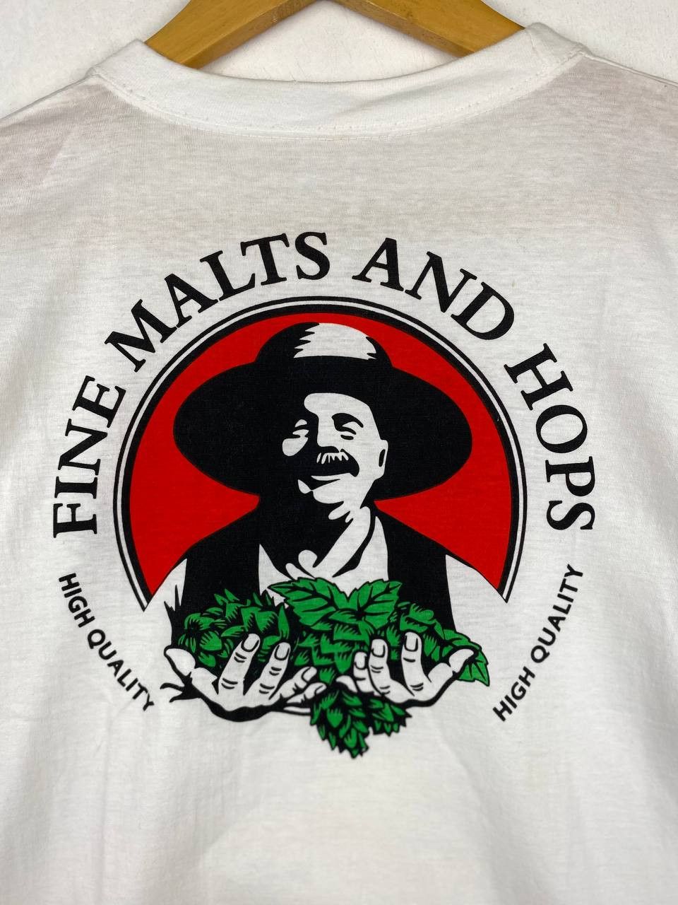 Vintage vintage hops suntory malts tee nice design Size US M / EU 48-50 / 2 - 8 Thumbnail