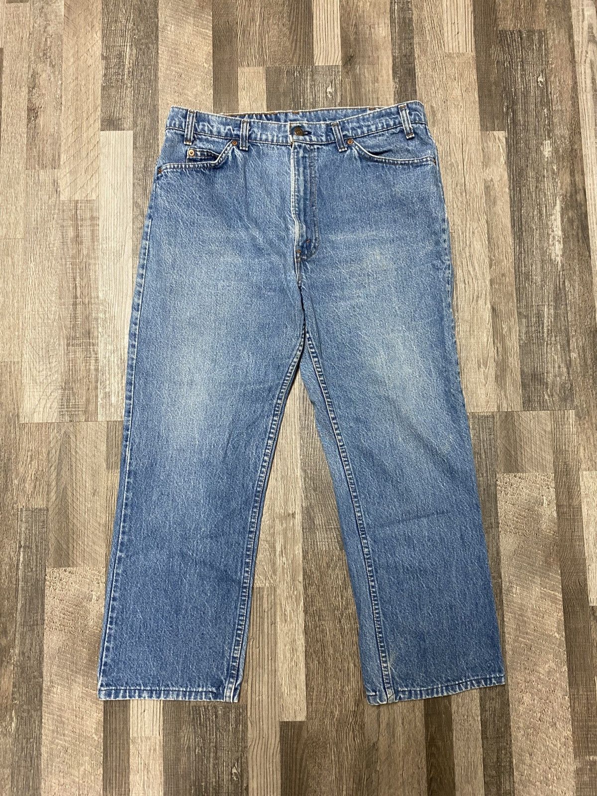 Levi's Vintage 90’s Levis Orange Tab Blue Denim Jeans Pants USA Size US 36 / EU 52 - 2 Thumbnail