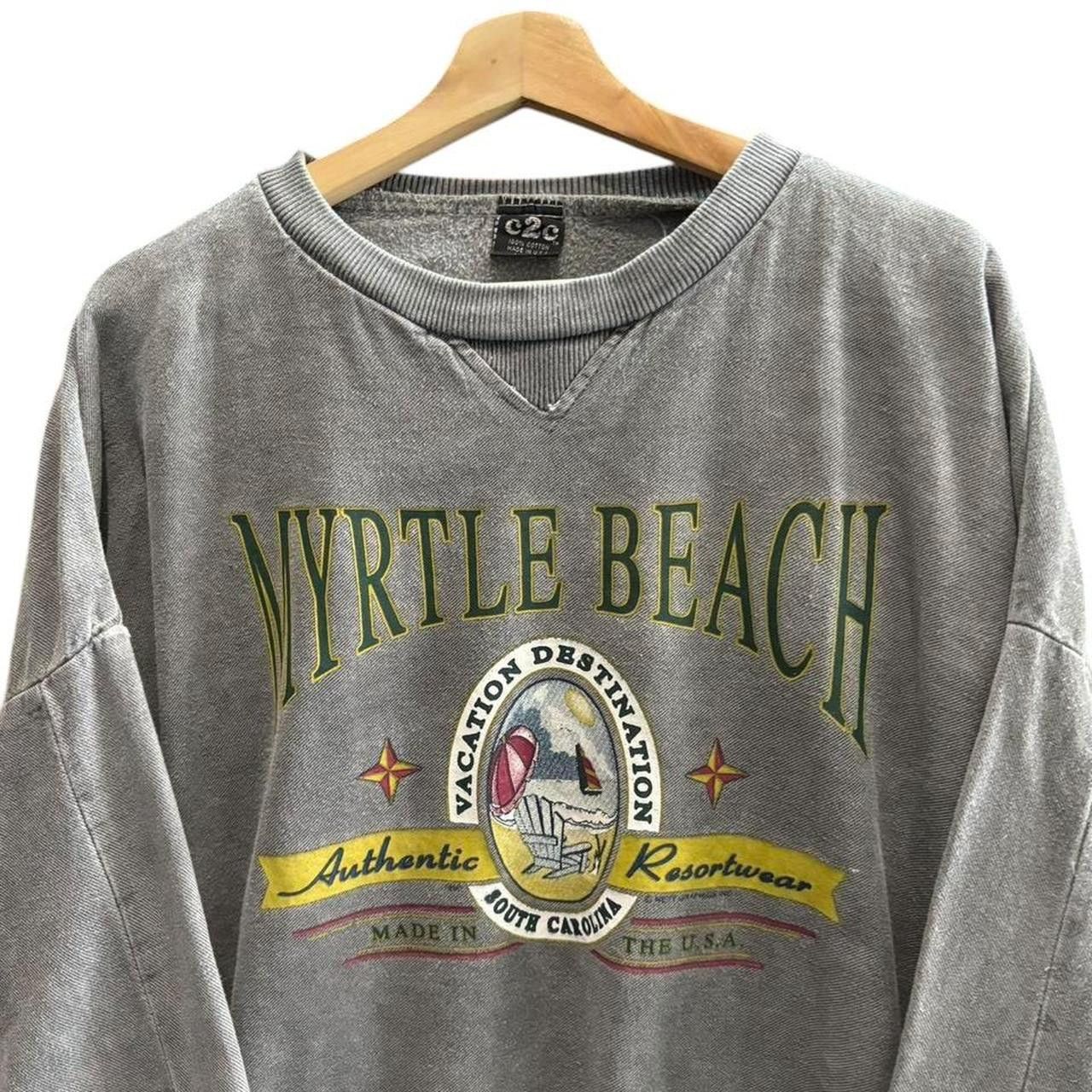 Vintage Vintage Myrtle Beach sweatshirt size: L Size US L / EU 52-54 / 3 - 2 Thumbnail
