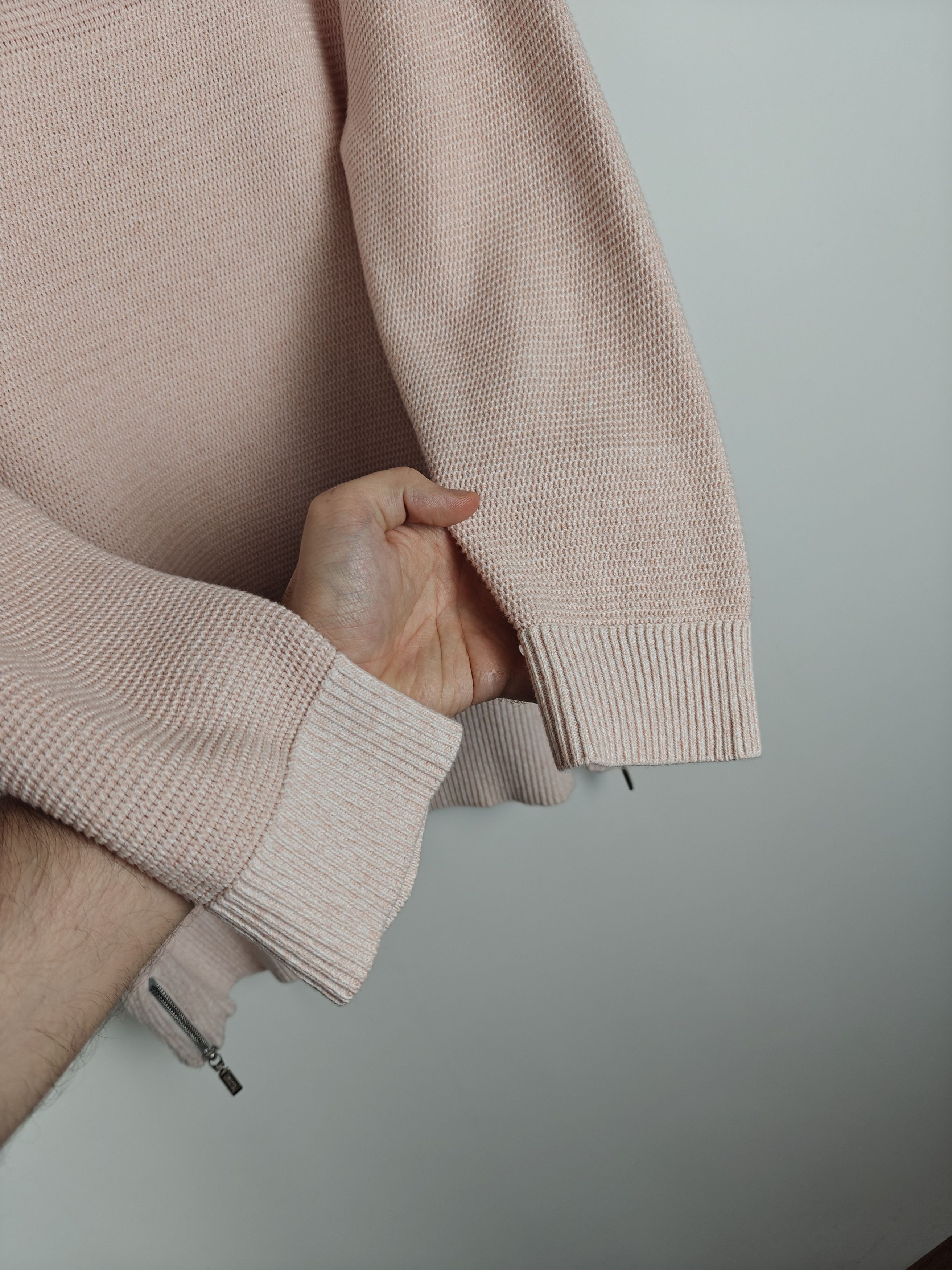 Barbour Barbour International Sweater Knit Pullover Peach size US12 Size XL / US 12-14 / IT 48-50 - 9 Thumbnail