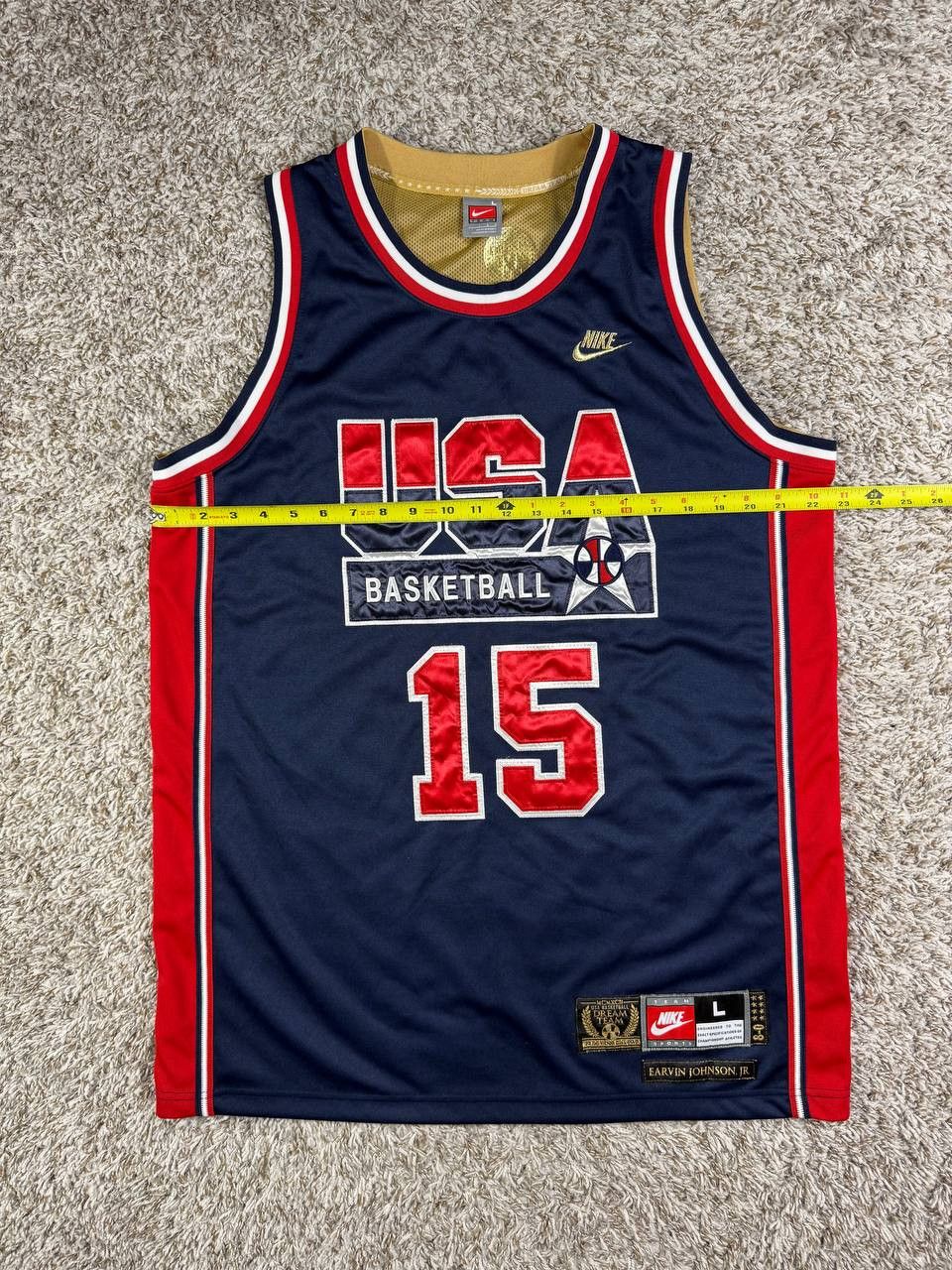 Nike Authentic MAGIC JOHNSON 1992 Dream Team Jersey Nike Size US L / EU 52-54 / 3 - 6 Thumbnail