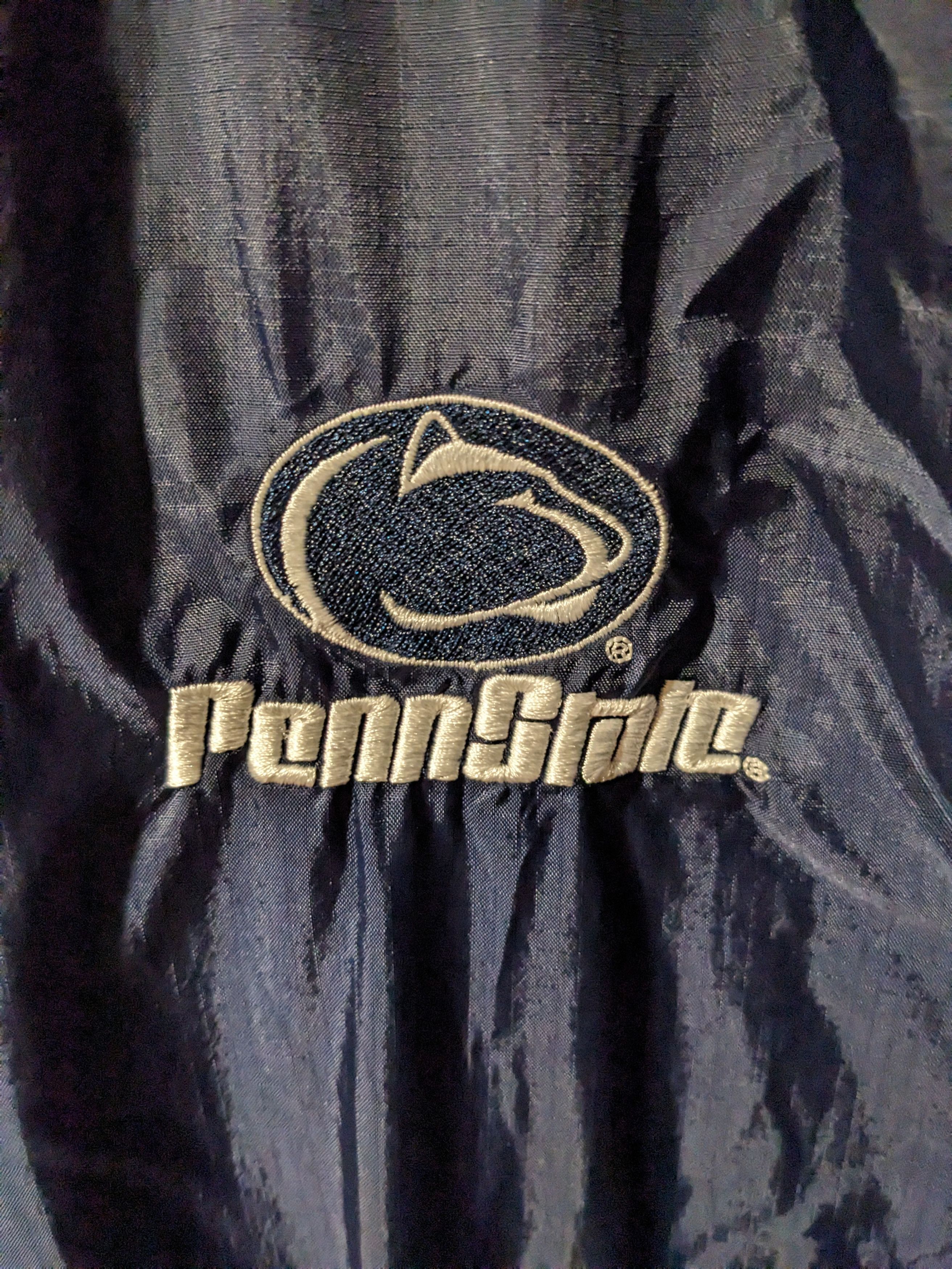 Vintage Vintage 90s Penn State University Logo Windbreaker Size US XL / EU 56 / 4 - 4 Thumbnail