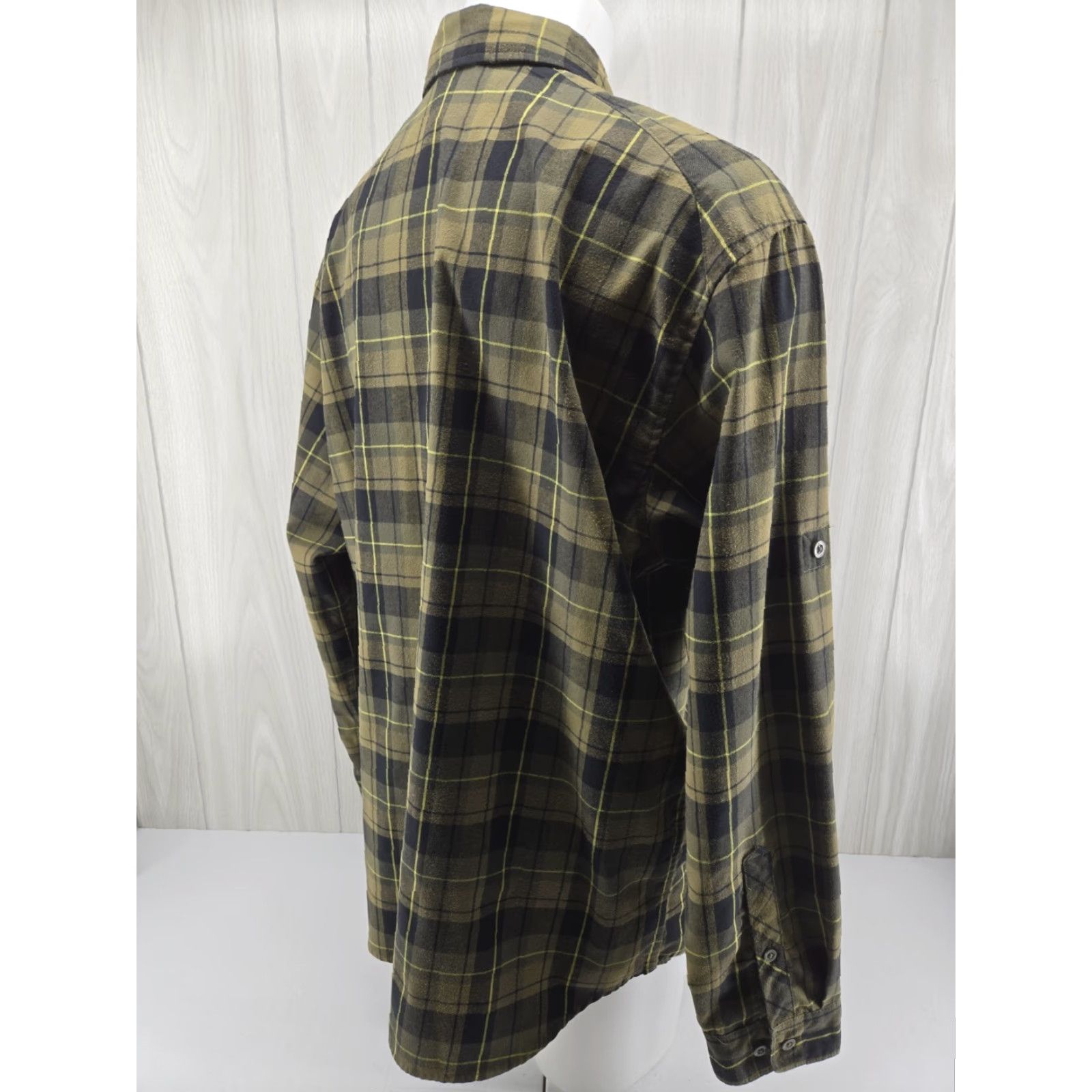 Vintage Columbia Shirt Mens XL Green Plaid Button Up Long Sleeve Omni Wick Size US XL / EU 56 / 4 - 7 Thumbnail