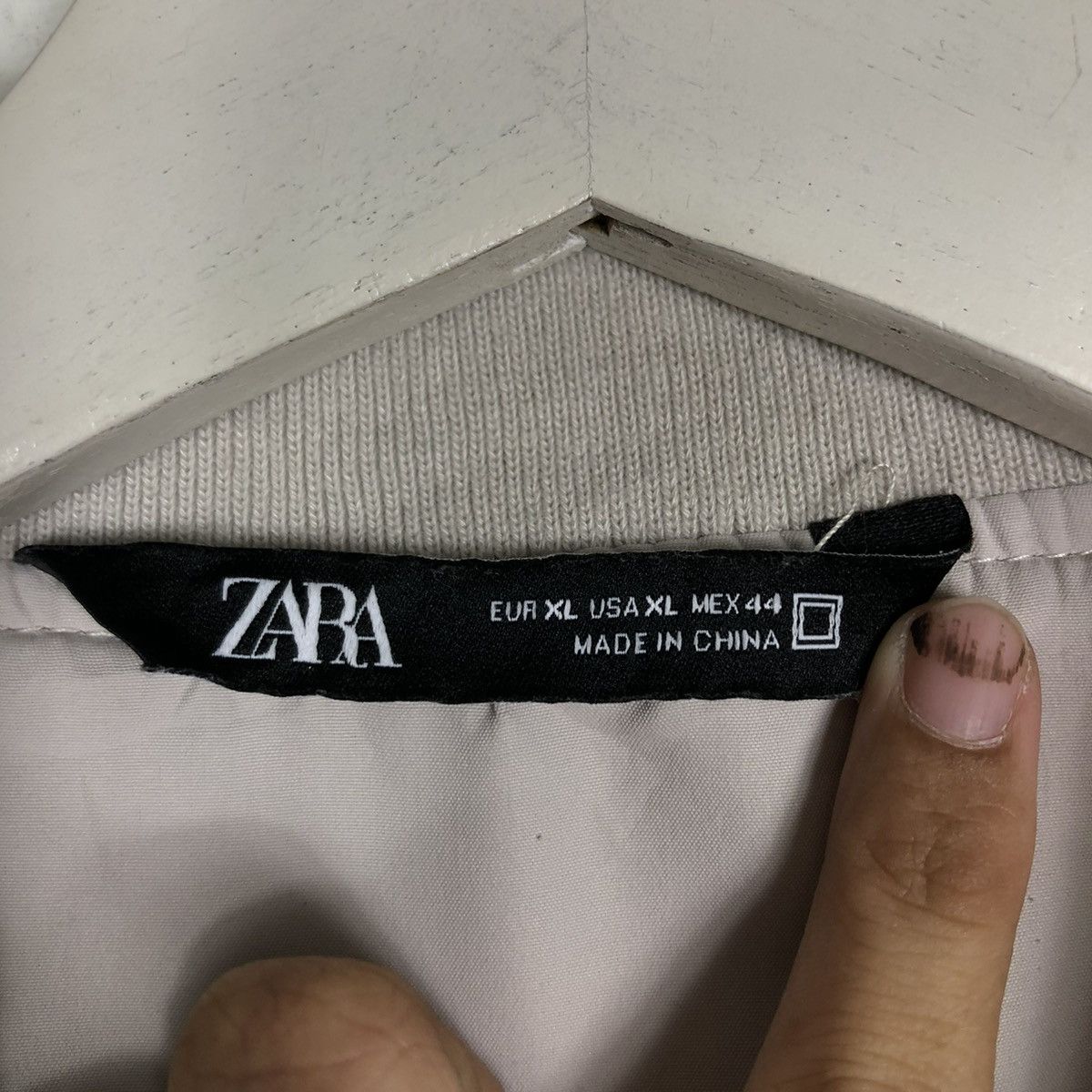 Zara 🔥 ZARA MOLESKIN BLOUSON BOMBER JACKET Size US XL / EU 56 / 4 - 13 Thumbnail