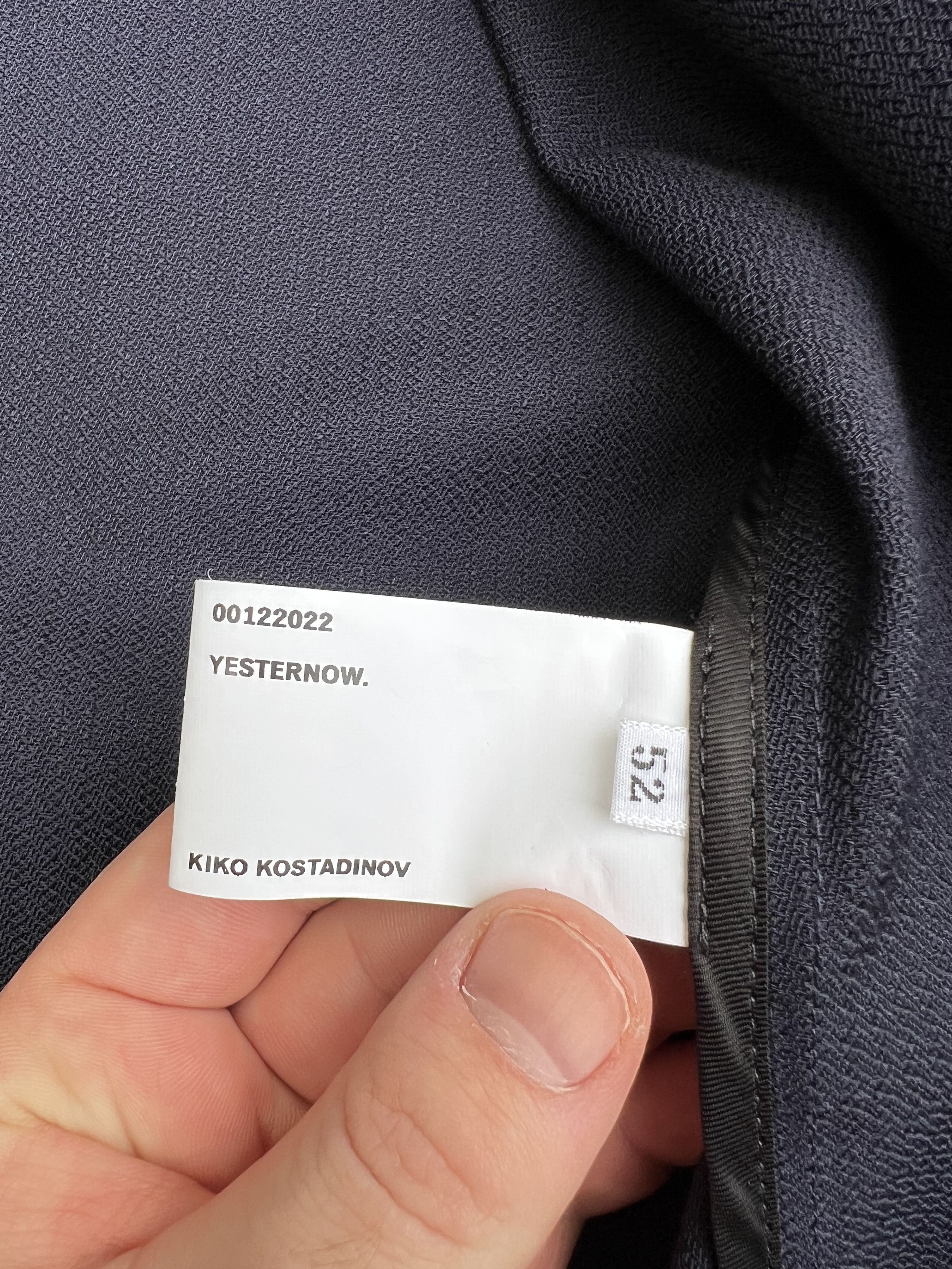 Kiko Kostadinov 00122022 Yesternow Futur Rib Coat Size US L / EU 52-54 / 3 - 6 Thumbnail