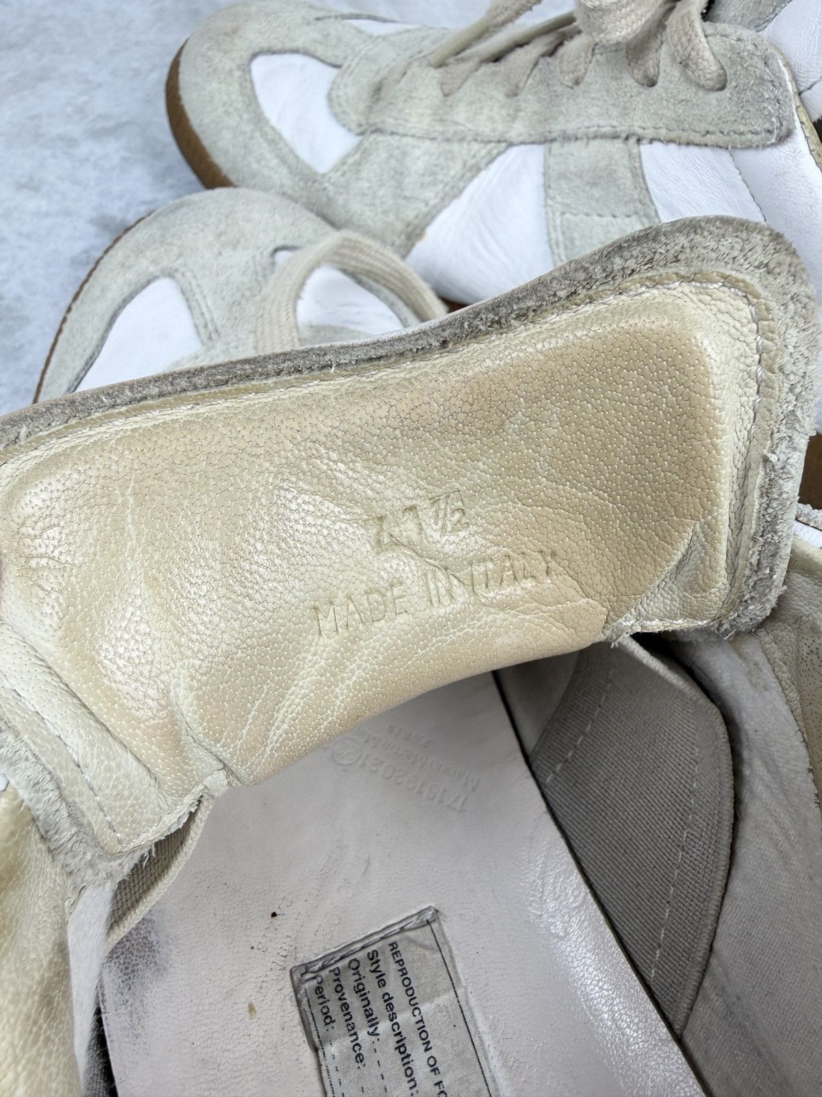Maison Margiela Maison Margiela Replica Germany Army Trainer Gat Sneakers Size US 8.5 / EU 41-42 - 10 Thumbnail