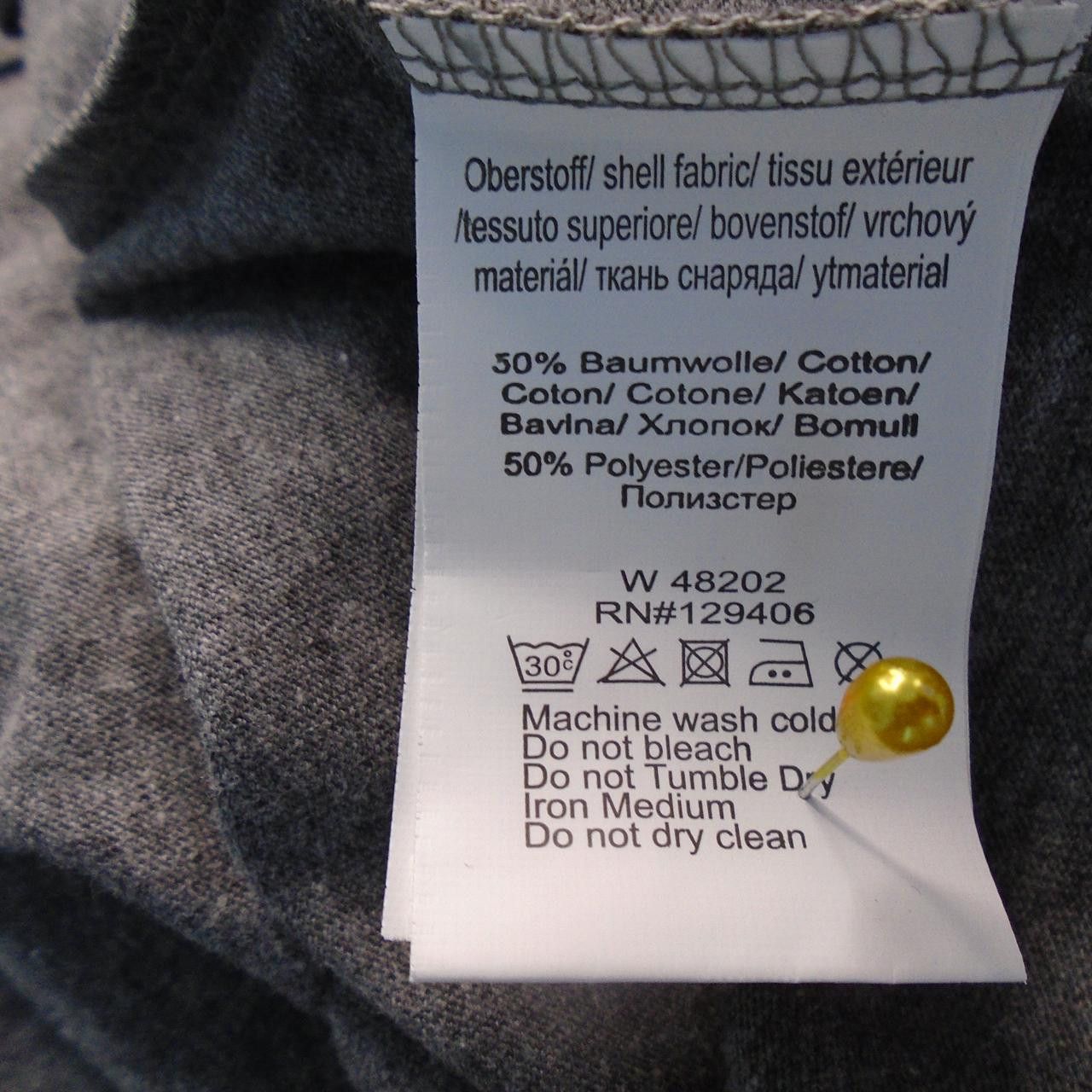 Vintage Women's Cardigan Italy Moda. Grey. L. New without tags Size L / US 10 / IT 46 - 11 Thumbnail