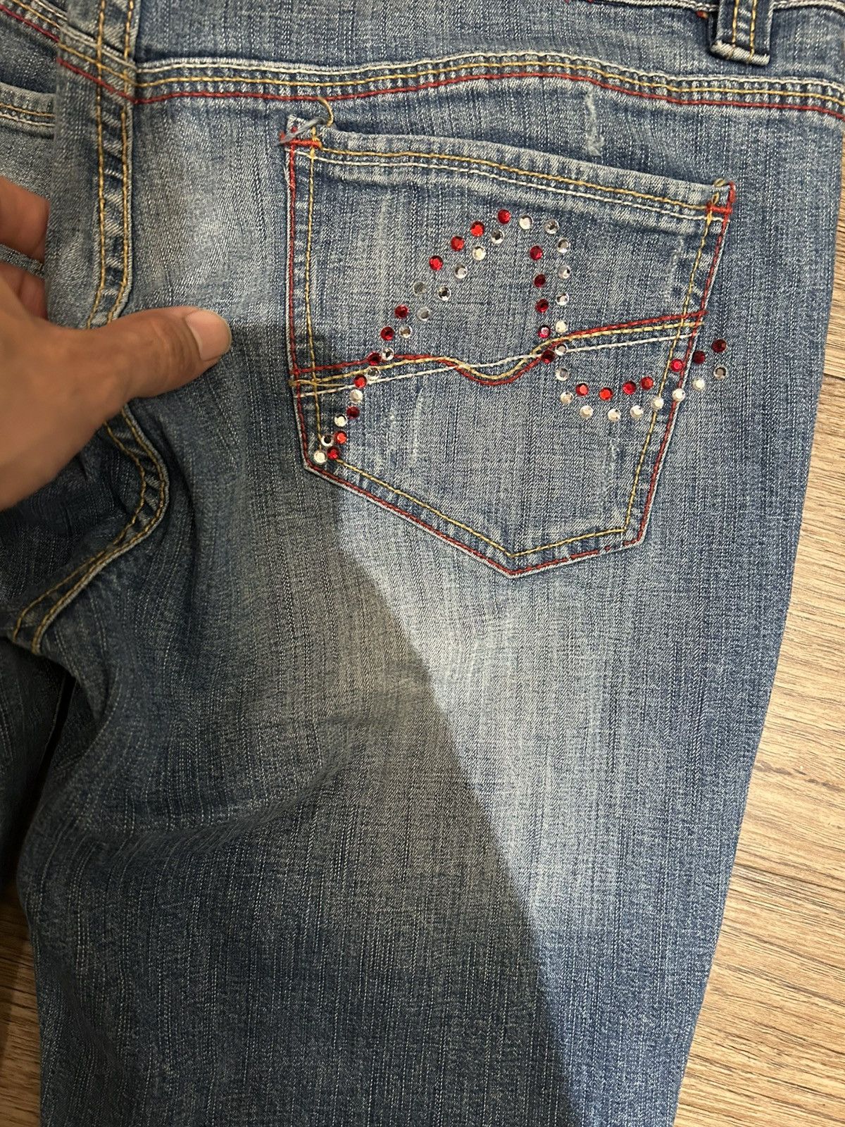 Pepe Jeans Pepe Jeans Studded Vintage Denim Size US 32 / EU 48 - 8 Thumbnail