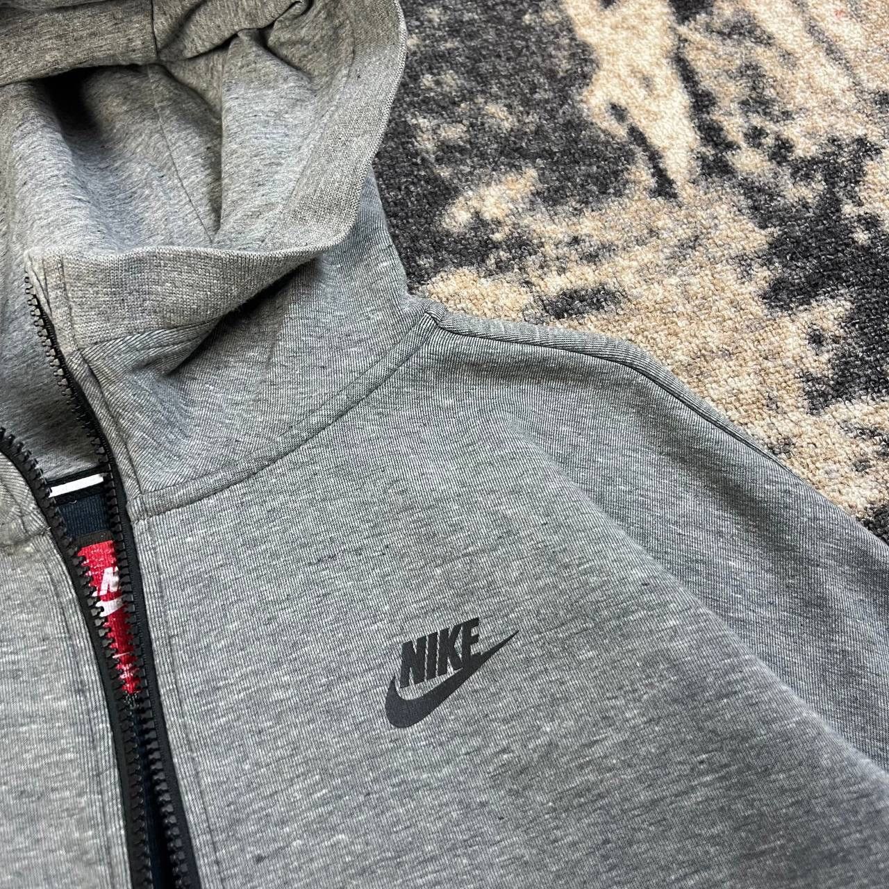 Nike Nike Tech Fleece Zip Up Distressed Style Hoodie Size S / US 4 / IT 40 - 4 Thumbnail