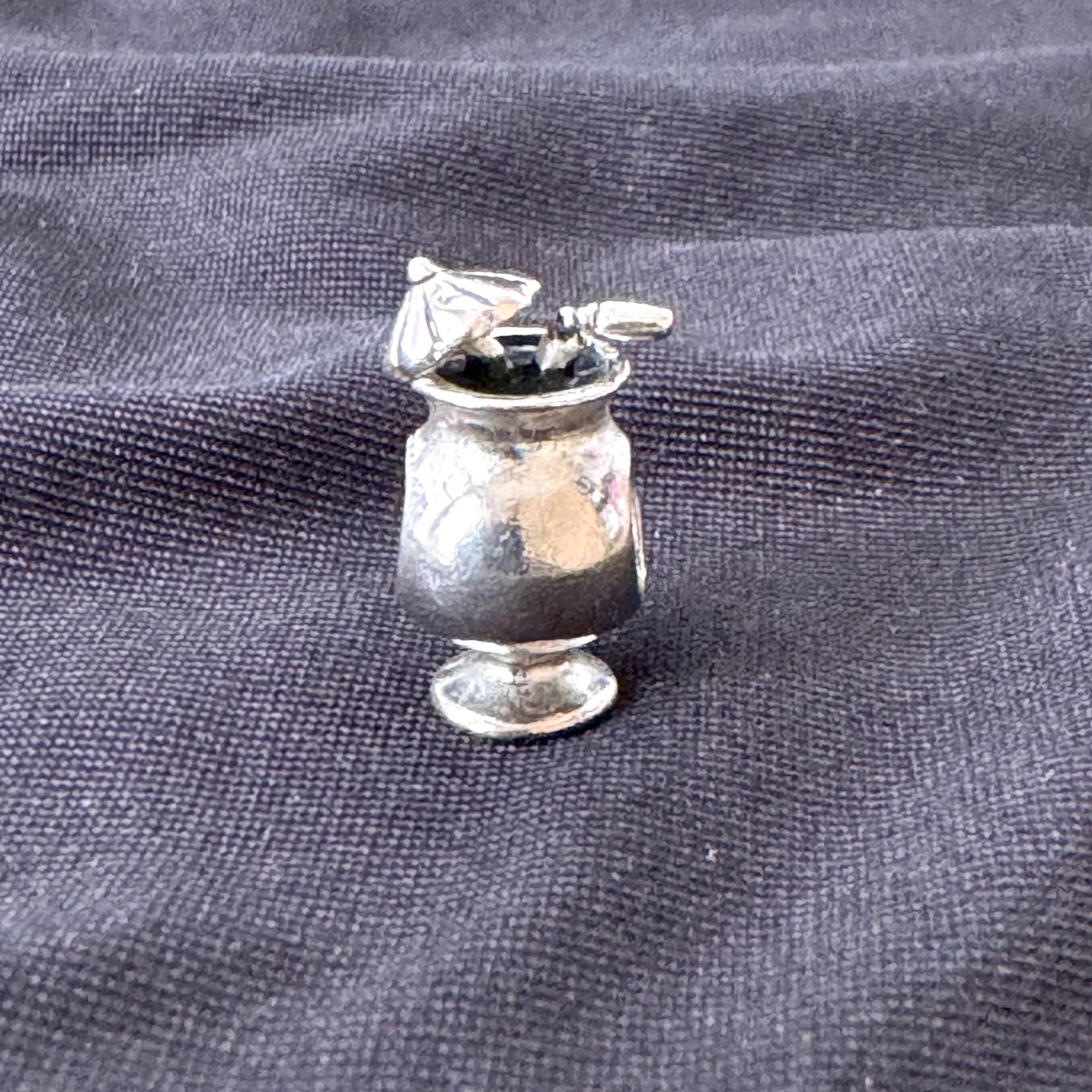 Vintage Vintage Sterling Silver 925 Vacation Cocktail Mixed Drink Sl Size ONE SIZE - 1 Thumbnail