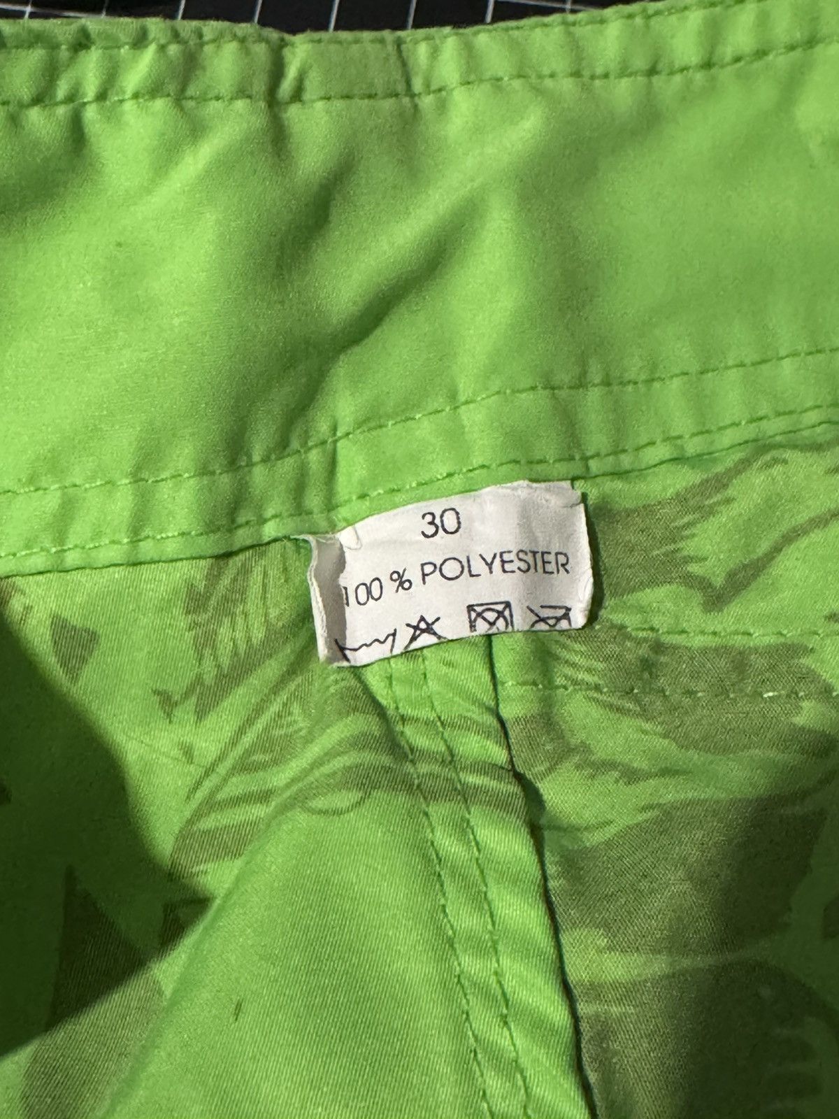 O'Neill Vintage Neon Green/Black AOP O’Neill Shorts 30 Surf Shorts Size US 30 / EU 46 - 8 Thumbnail