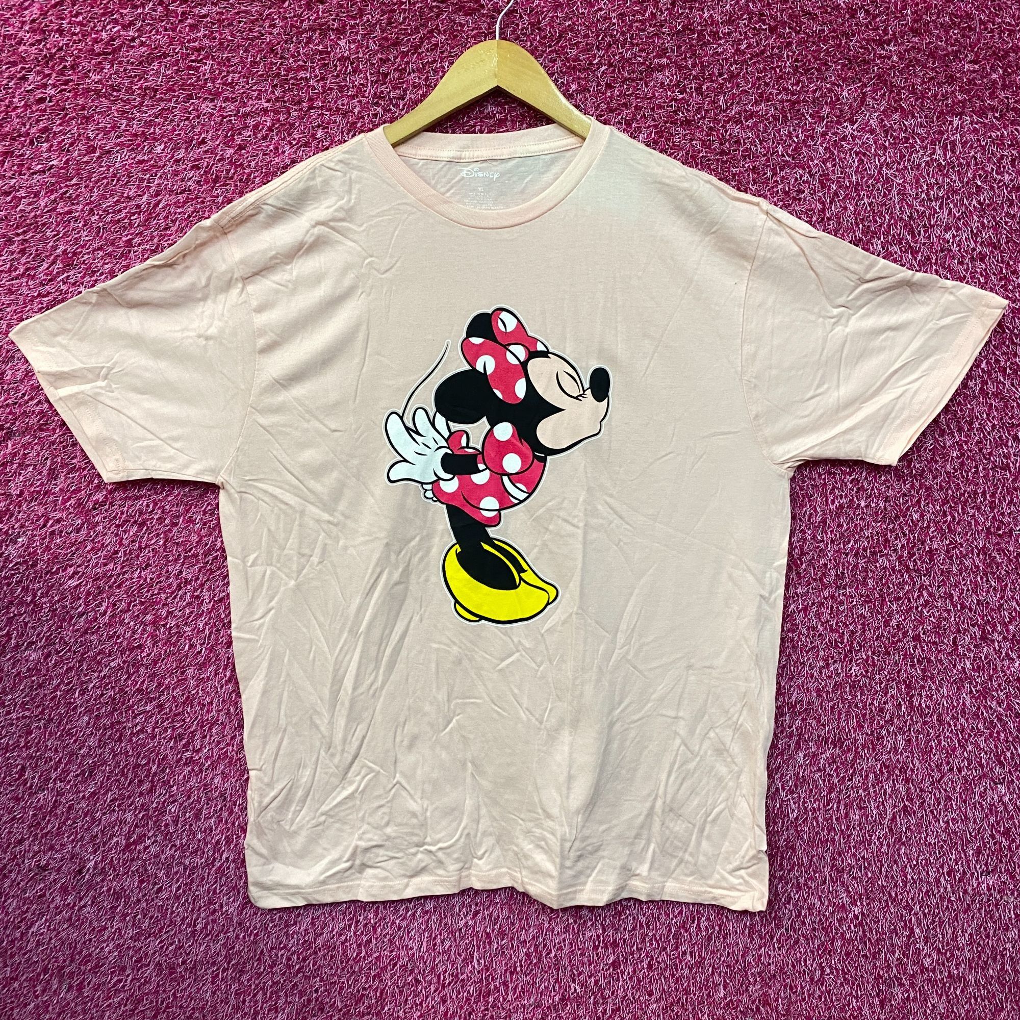 Disney Disney Mini Mouse Kiss Pink T-Shirt XL Size US XL / EU 56 / 4 - 1 Thumbnail