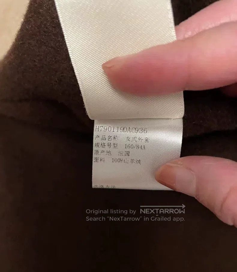 Hermes Hermes Cream Cashmere Vest - One Side Cream, One Side Cara Size XS / US 0-2 / IT 36-38 - 7 Thumbnail