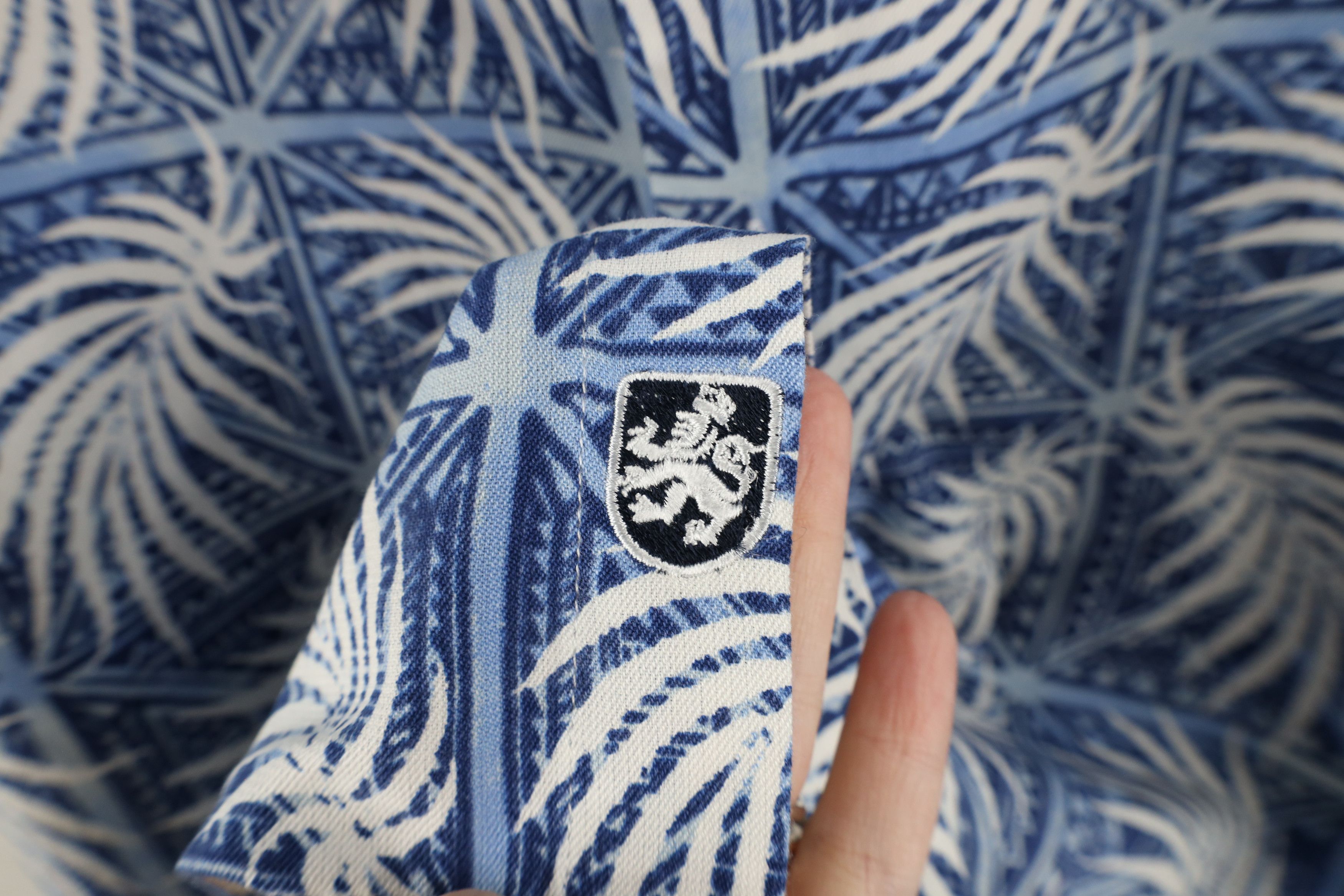 Nat Nast × Vintage Nat Nast Luxury Originals Leaf Silk Blend Hawaiian Shirt Size US XXL / EU 58 / 5 - 4 Thumbnail