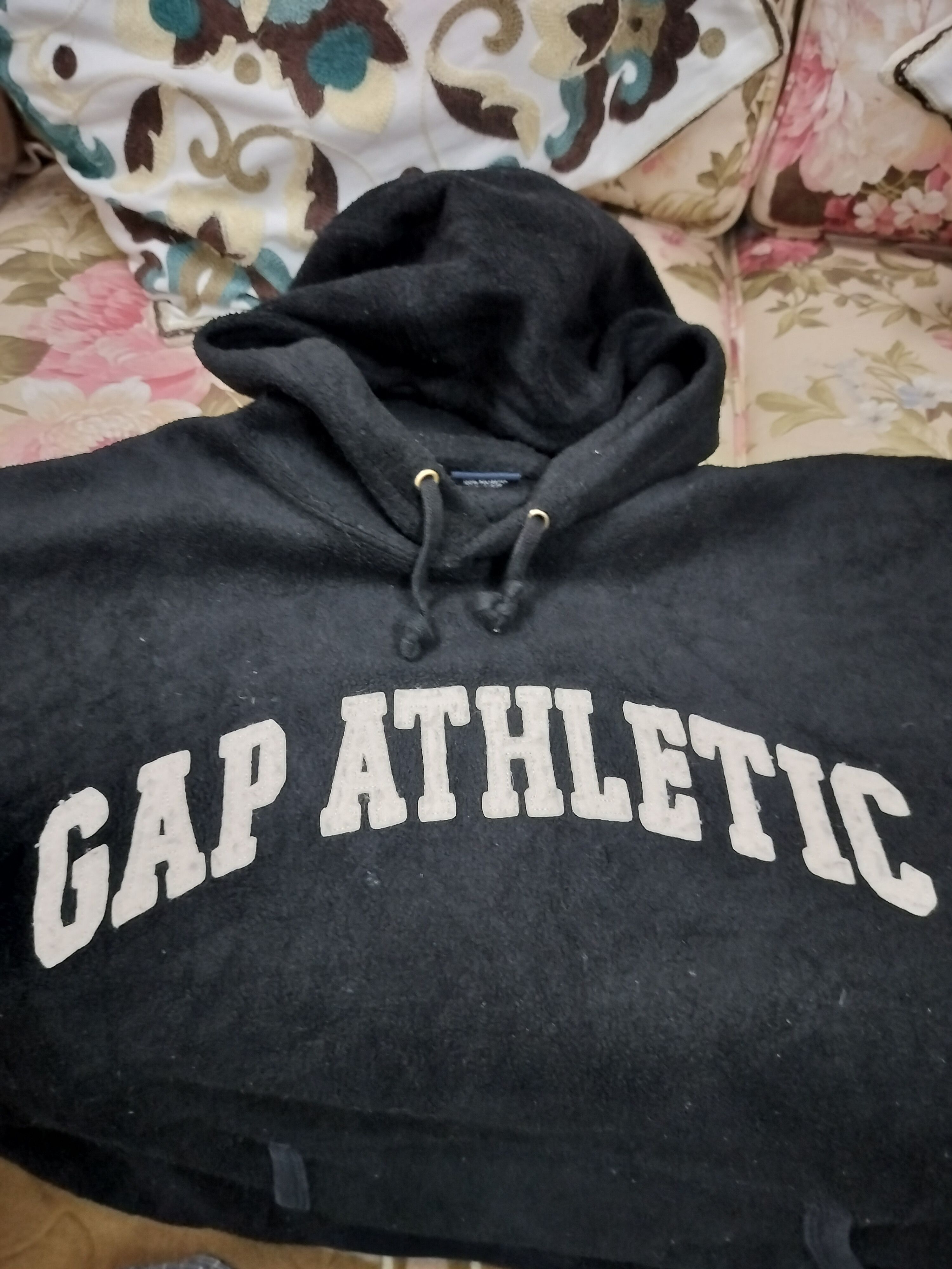 Gap Vintage 90s GAP Athletic Fleece Hoodies Size US M / EU 48-50 / 2 - 4 Thumbnail