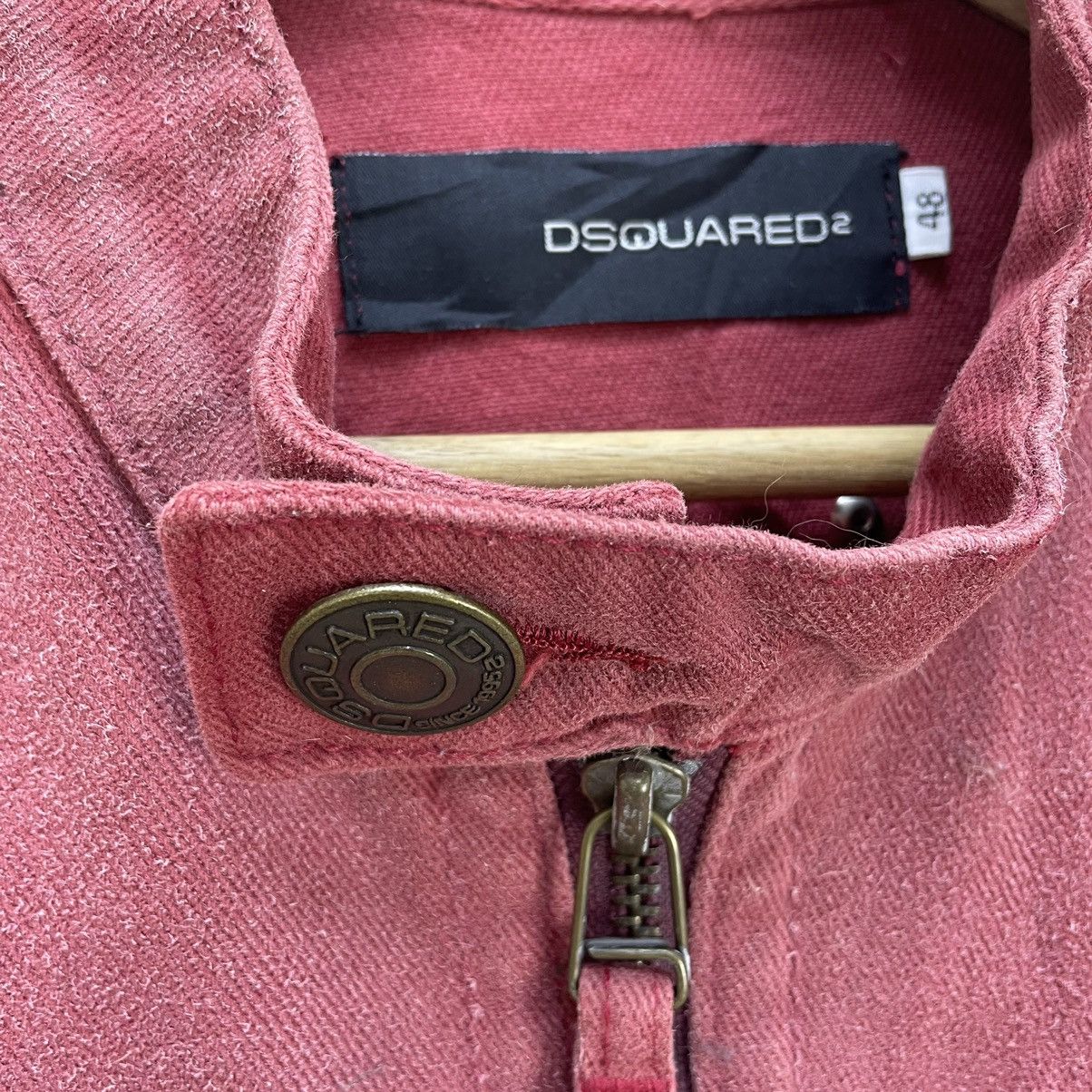 Dsquared2 🔥Dsquared2 Style Faded Denim Jacket Size US M / EU 48-50 / 2 - 7 Thumbnail