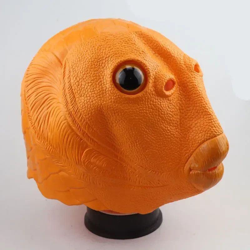 Designer × Vintage Funny Orange Costume Mask Size ONE SIZE - 2 Thumbnail