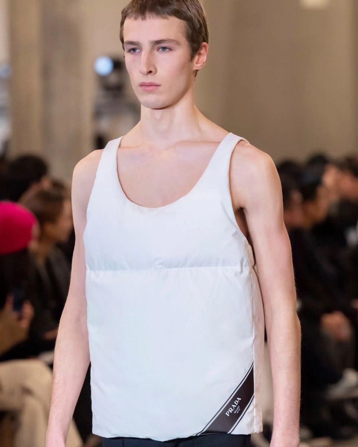 Prada × Raf Simons Prada raf Simons fw23 padded goose down pillow vest Size US M / EU 48-50 / 2 - 2 Thumbnail