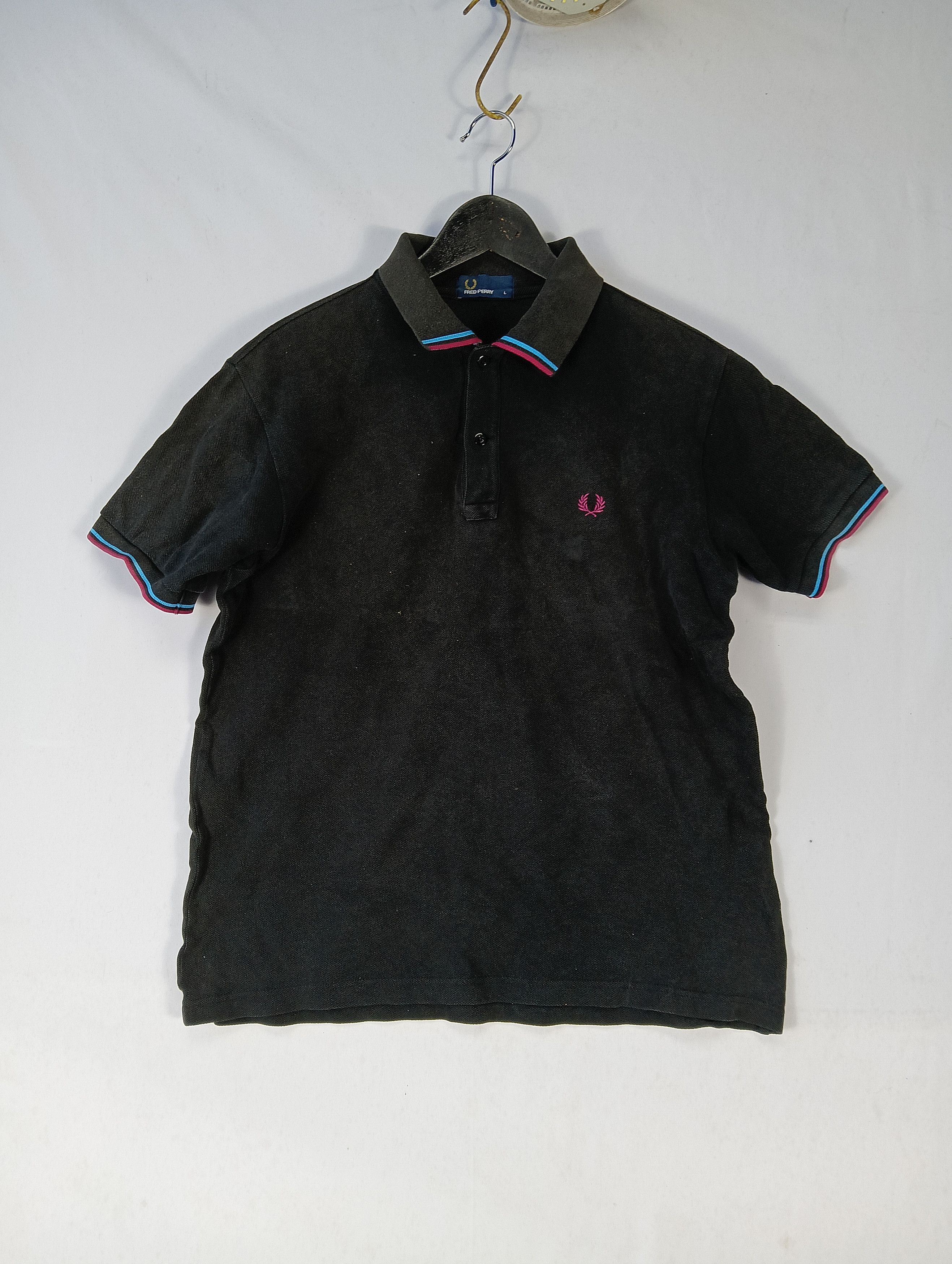 Fred Perry FRED PERRY COLLAR TEE JAPAN RINGER Size US L / EU 52-54 / 3 - 2 Thumbnail