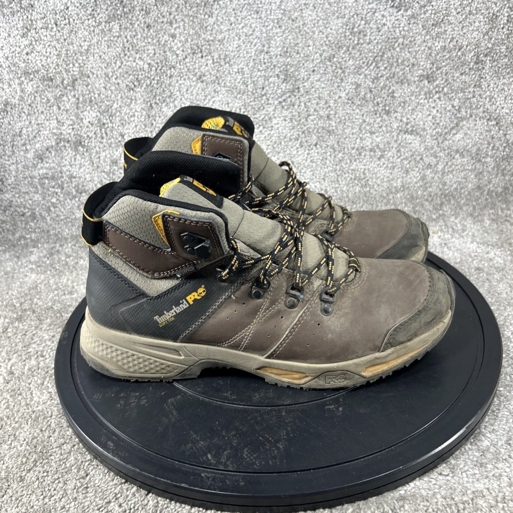 Timberland Timberland PRO Boots Mens Size 10 M Switchback Soft Toe Waterproof Brown Work Boot Size US 9 / EU 42 - 2 Thumbnail