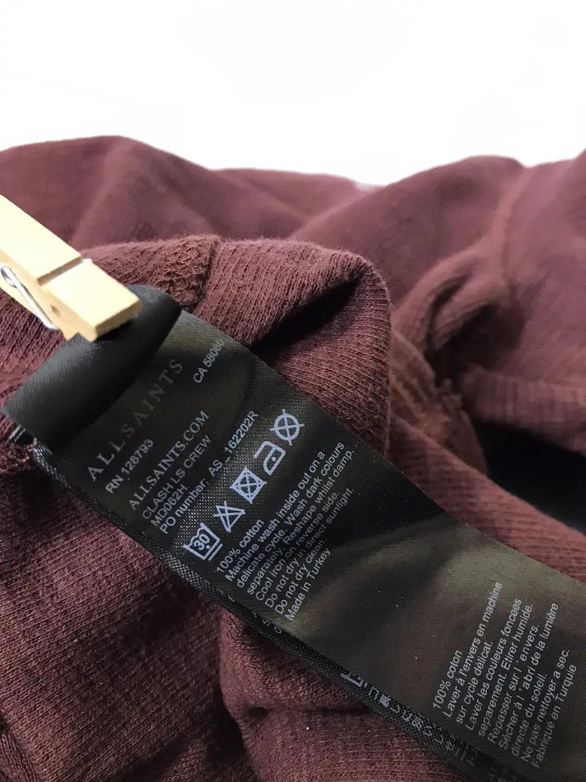Allsaints × Japanese Brand All Saints Clash LS Crew Size US M / EU 48-50 / 2 - 6 Thumbnail