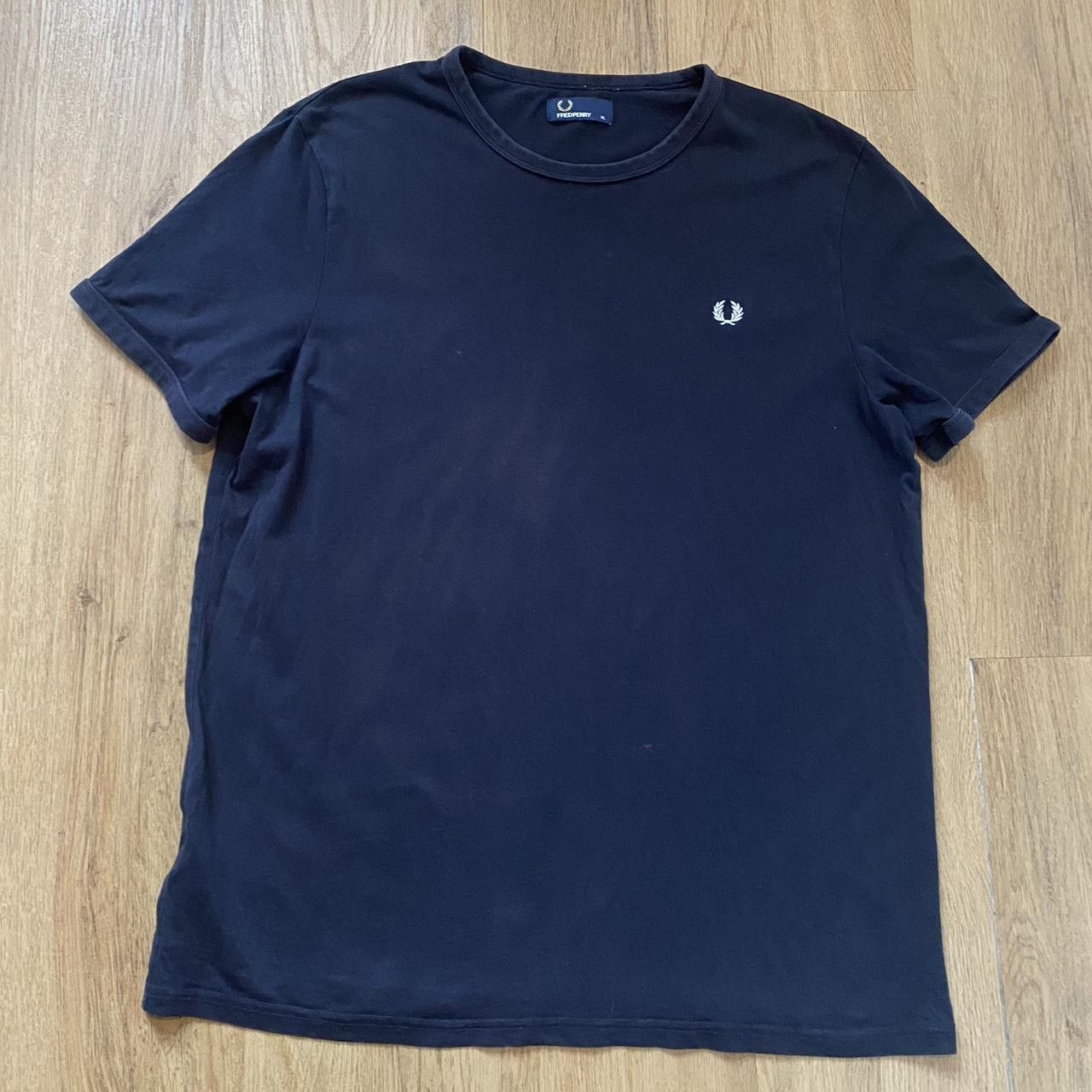Fred Perry Navy Fred Perry t-shirt #FredPerry Size US XL / EU 56 / 4 - 1 Thumbnail