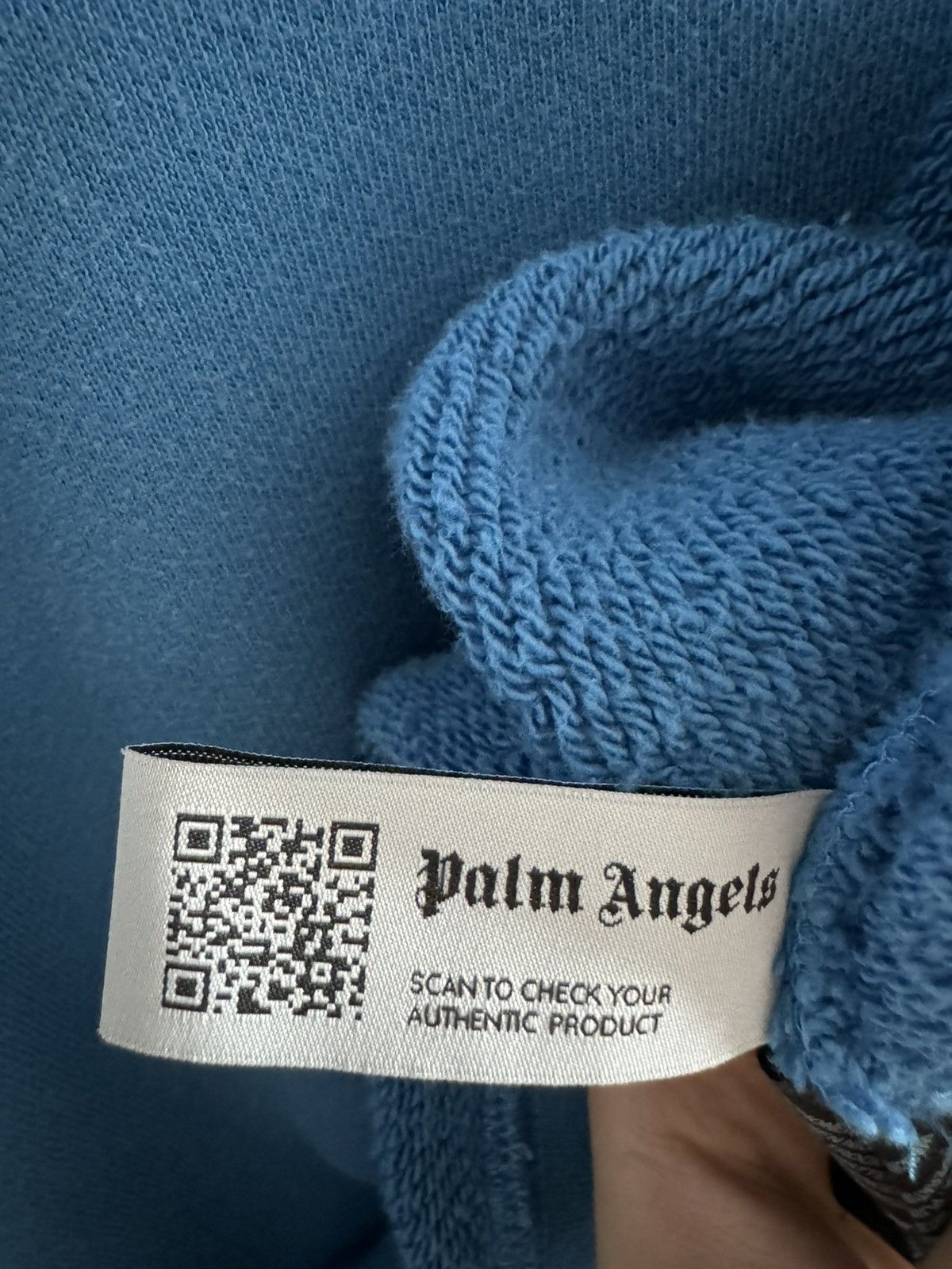 Palm Angels Palm Angels Curved Logo Blue Size: S Size US S / EU 44-46 / 1 - 5 Thumbnail