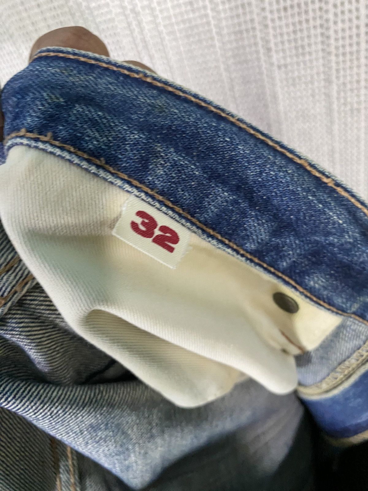 HOLLYWOOD RANCH MARKET Vintage HR market denim distressed Size US 32 / EU 48 - 13 Thumbnail