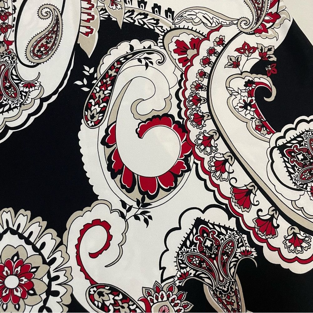 Chicos Chico's Trapeze Paisley Dress Size 1 US M Size M / US 6-8 / IT 42-44 - 9 Thumbnail