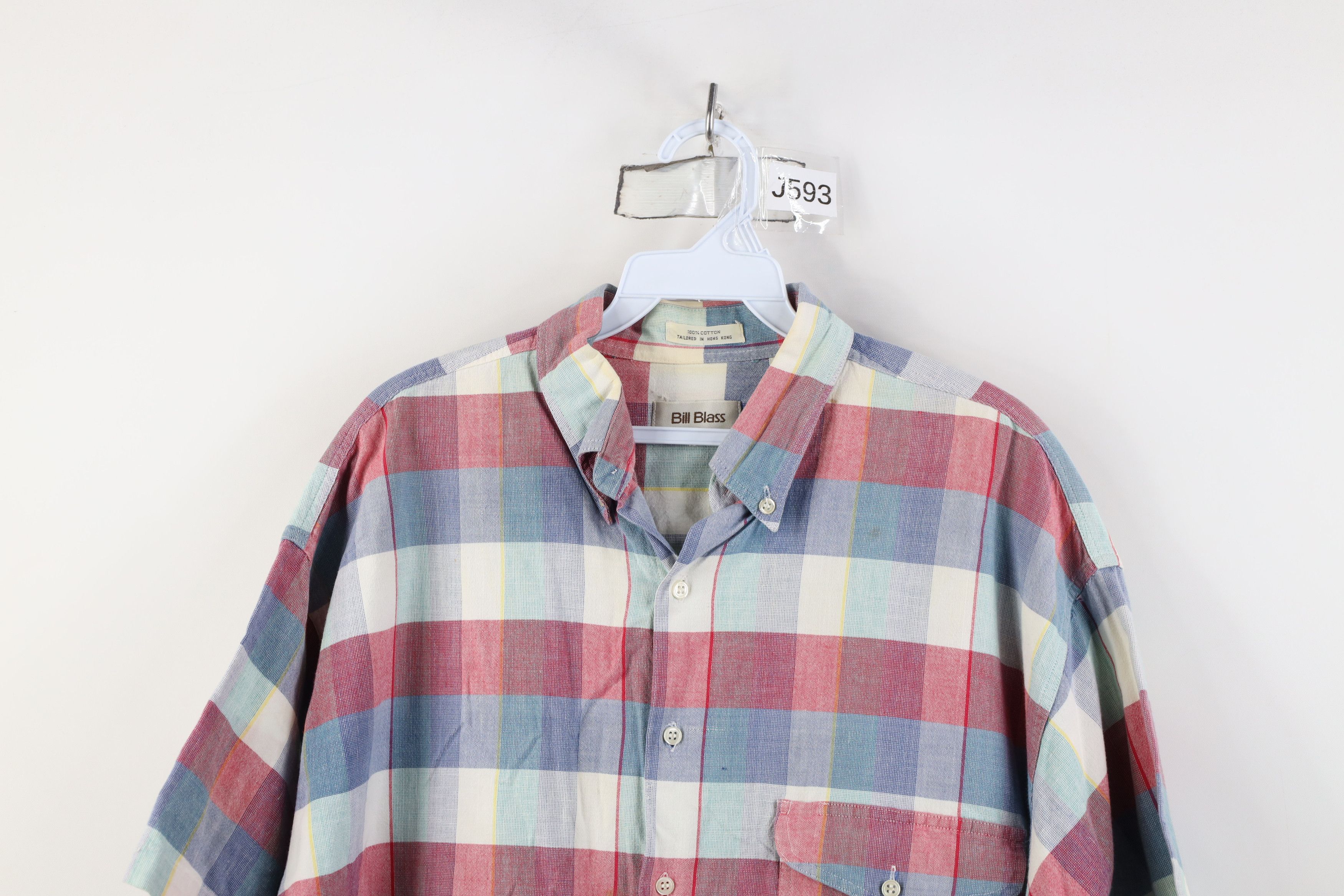 Vintage Vintage 70s 80s Streetwear Short Sleeve Button Down Shirt Size US L / EU 52-54 / 3 - 2 Thumbnail