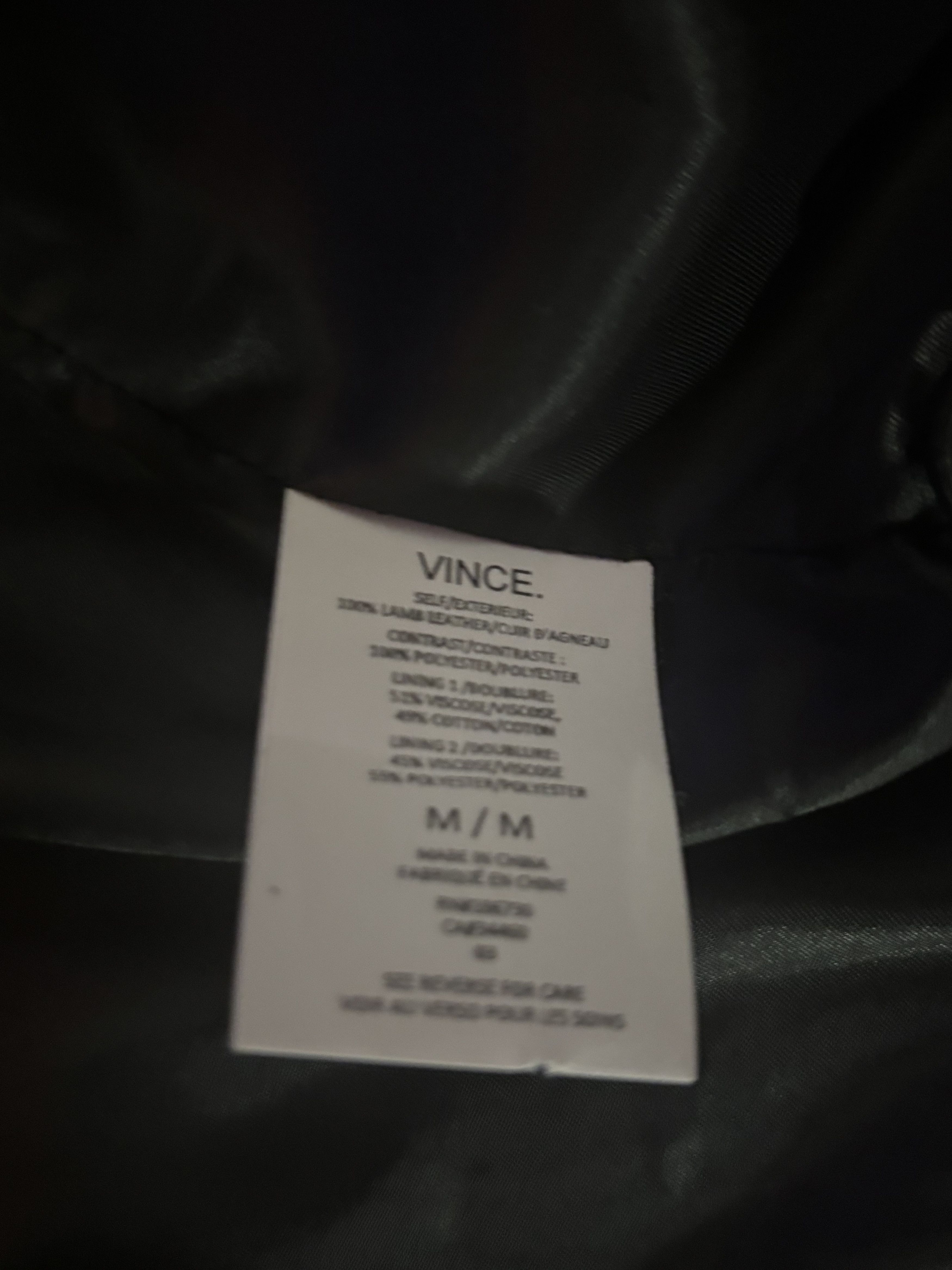 Vince Vince Lambskin Leather Hoodie Size US M / EU 48-50 / 2 - 3 Thumbnail