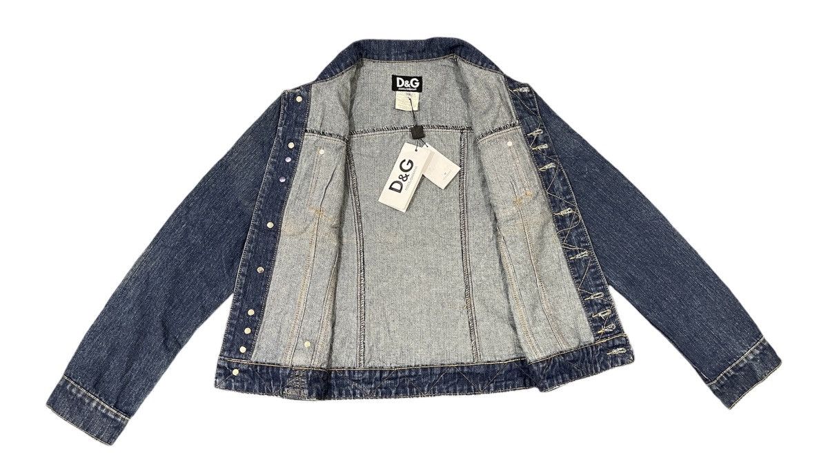 Dolce & Gabbana Deadstock Dolce & Gabbana Ten Button Denim Made in Italy Size M / US 6-8 / IT 42-44 - 4 Thumbnail
