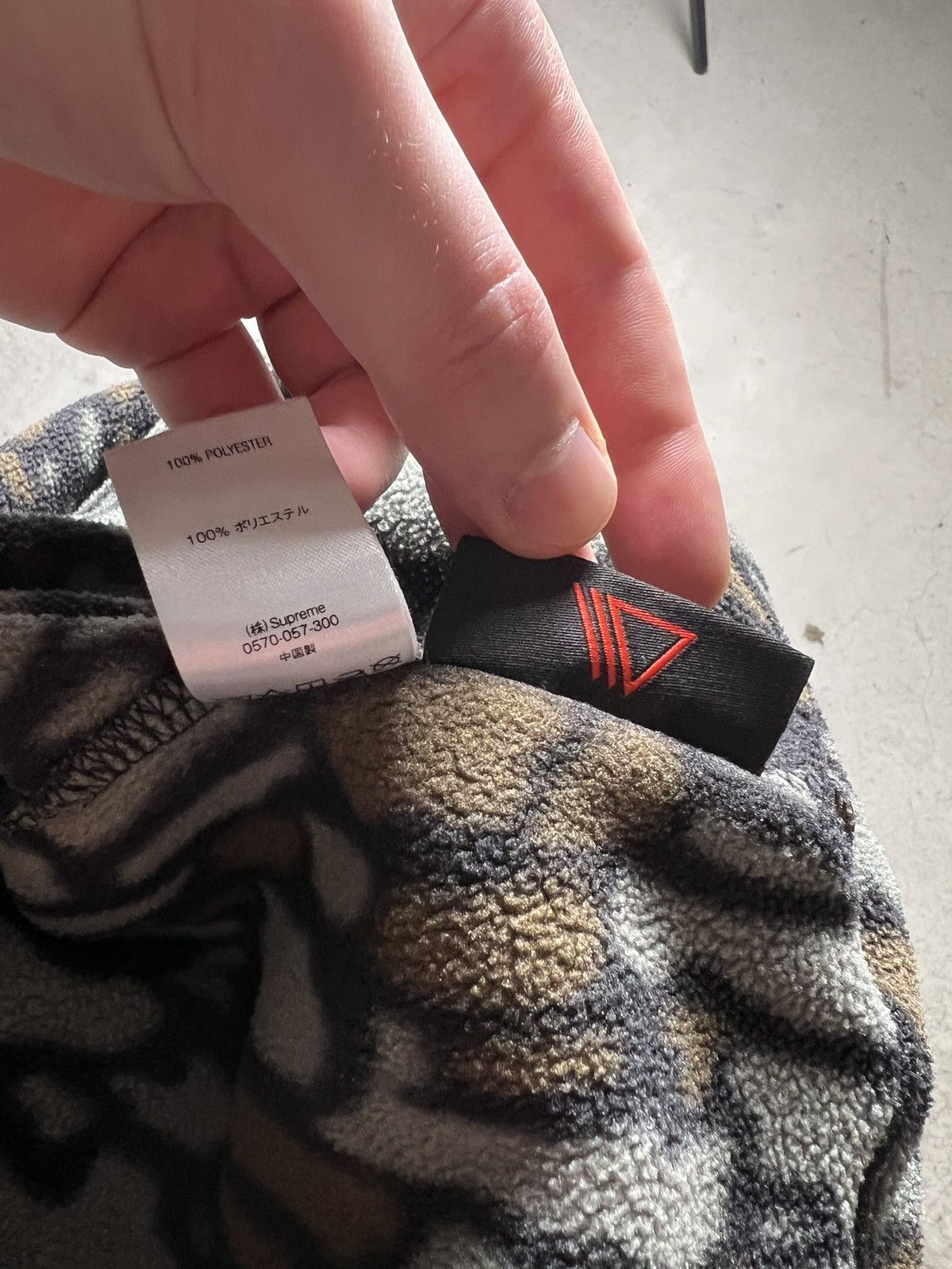 Supreme Supreme Polartec Hooded Sweatshirt Olive Treebark Camo Size US M / EU 48-50 / 2 - 13 Thumbnail