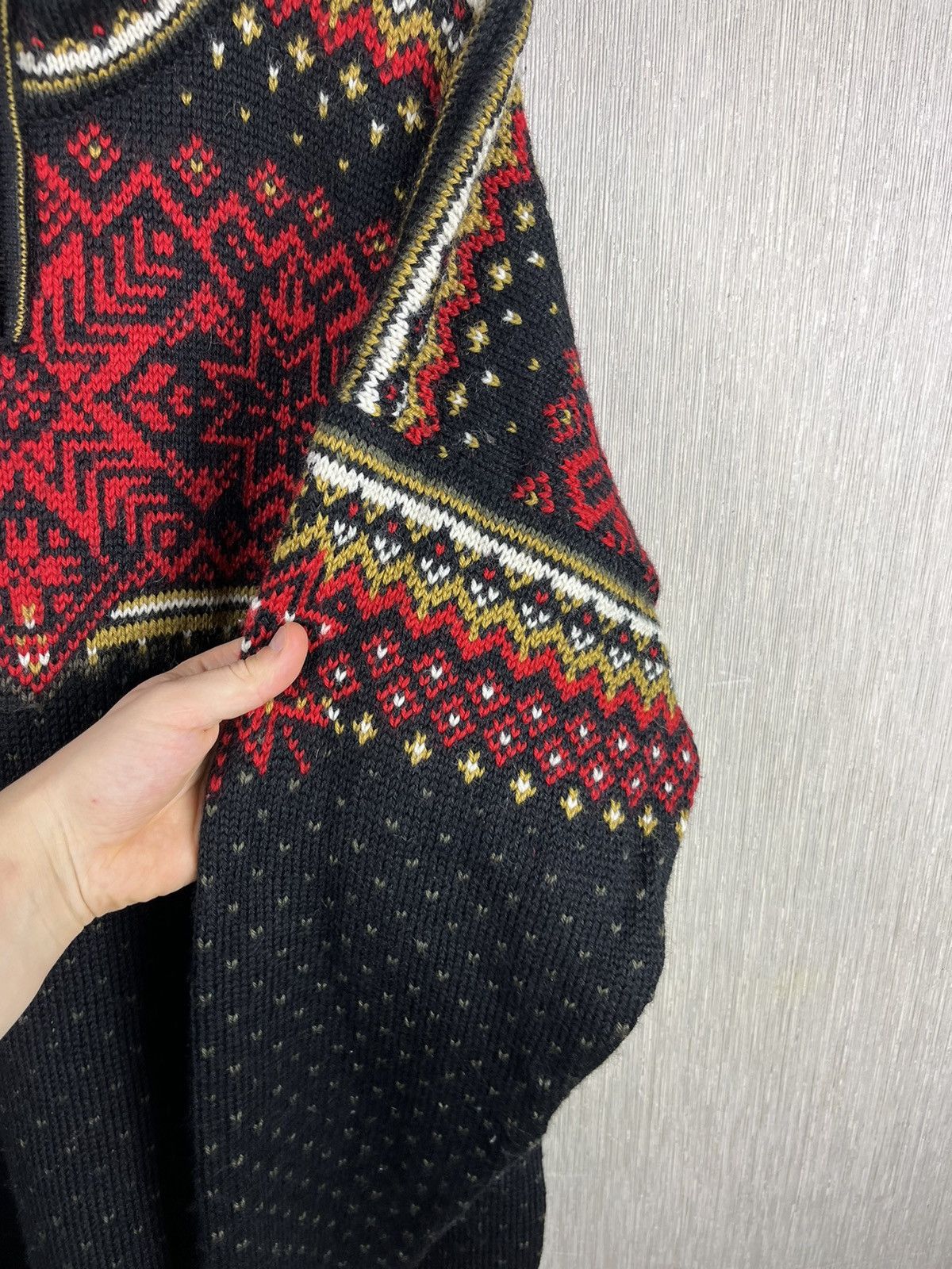 Dale Of Norway × Vintage Vintage Dale of Norway wool heavy patterned zip sweater knit Size US XL / EU 56 / 4 - 11 Thumbnail