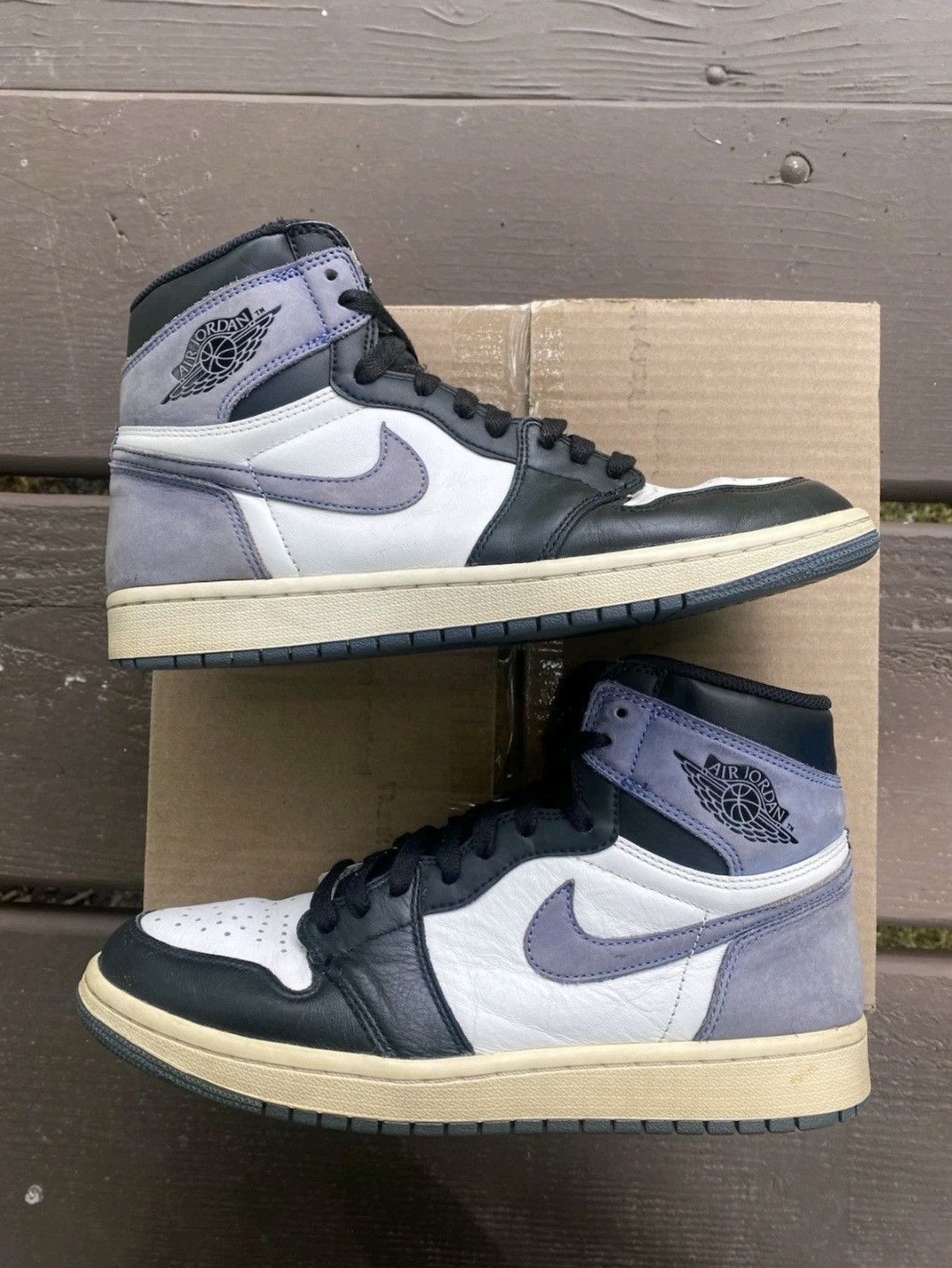 Jordan Brand Nike Air Jordan Retro 1 High Best Hand In The Game Blue Moon Size US 9 / EU 42 - 3 Thumbnail
