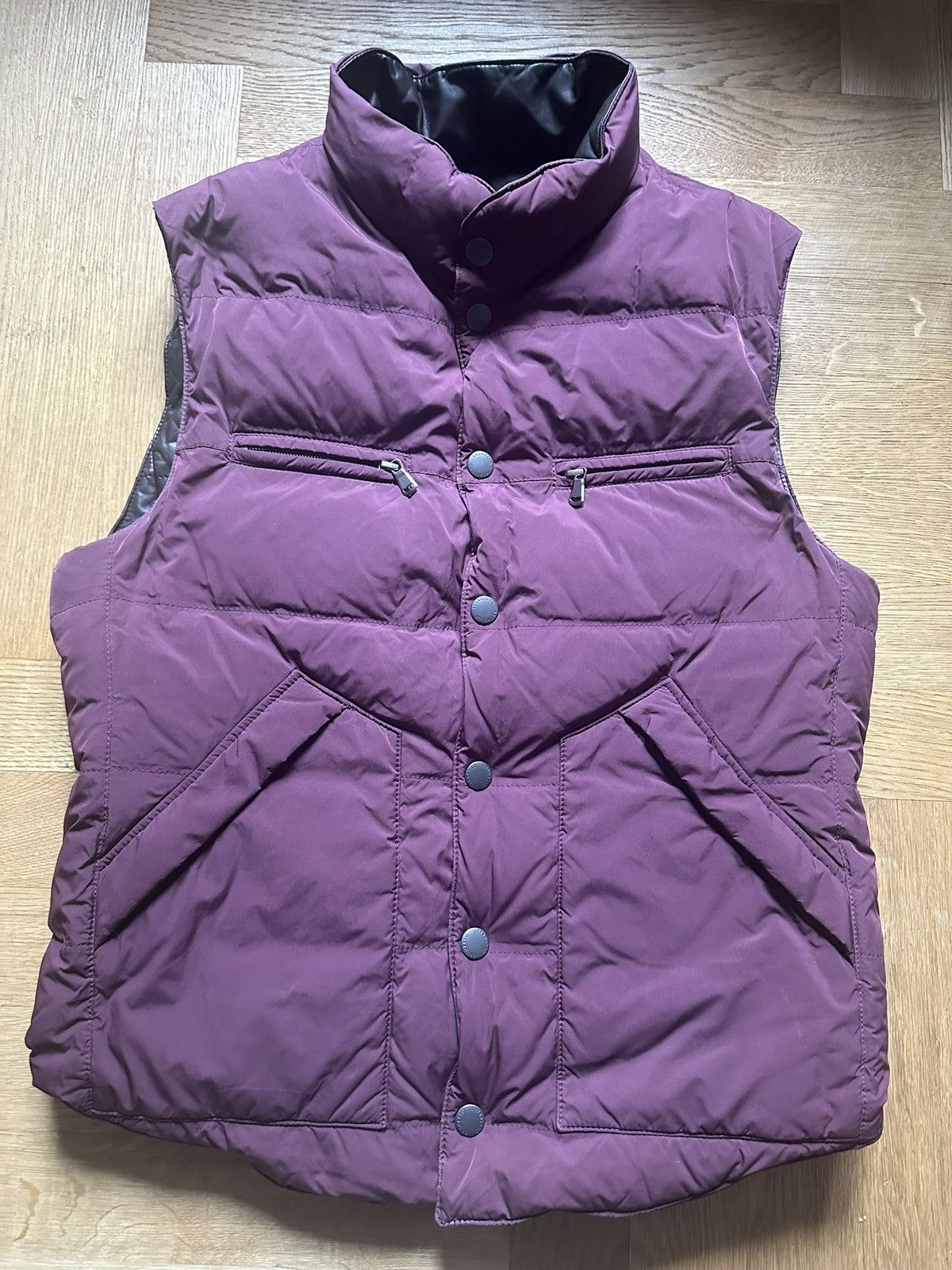 Brunello Cucinelli Brunello Cucinelli Reversible Lambskin Vest Size US S / EU 44-46 / 1 - 5 Thumbnail
