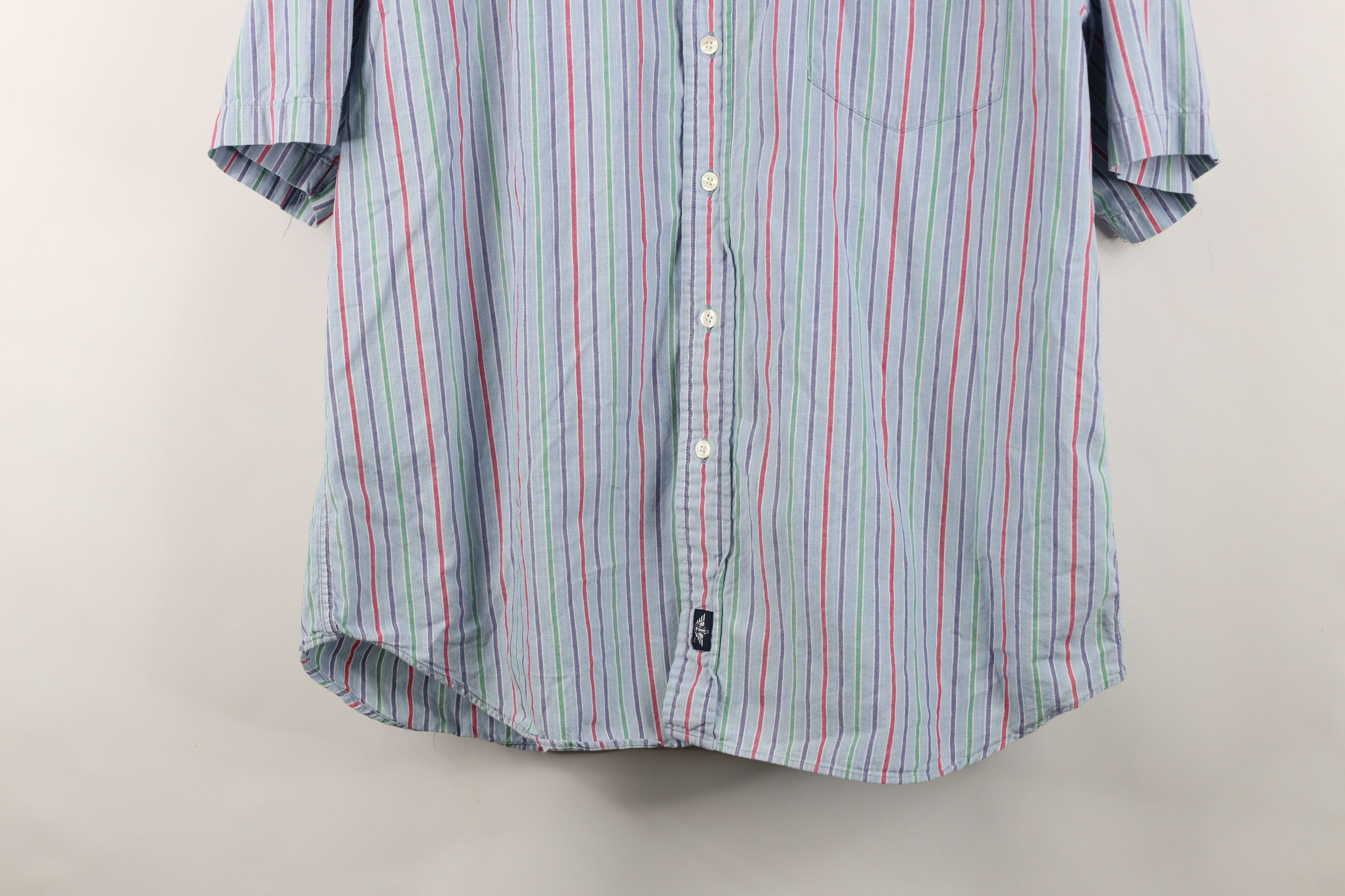 Vintage Vintage 90s Streetwear Short Sleeve Button Down Shirt Size US L / EU 52-54 / 3 - 3 Thumbnail