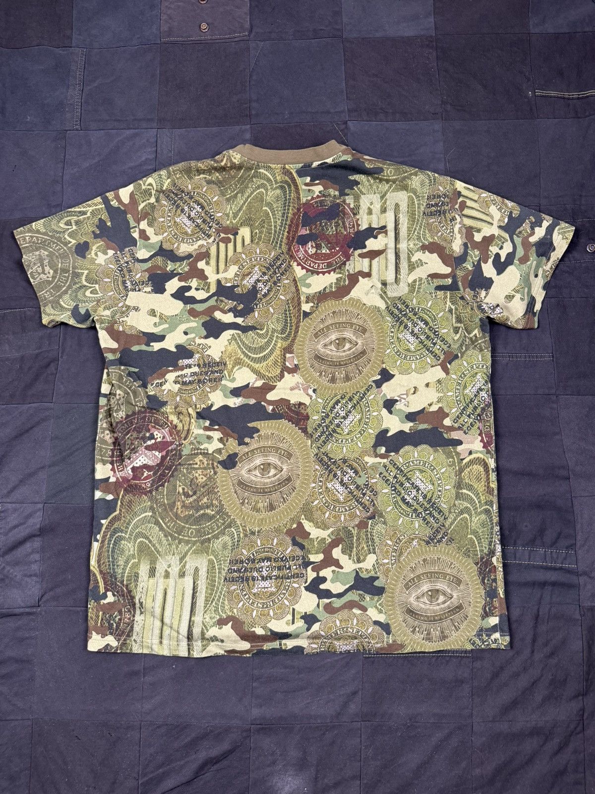Givenchy Camouflage Money Shirt Size US S / EU 44-46 / 1 - 3 Thumbnail