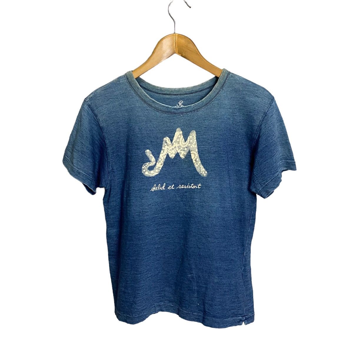 45rpm × Indigo × Japanese Brand 45RPM vintage tee Size US XS / EU 42 / 0 - 1 Thumbnail