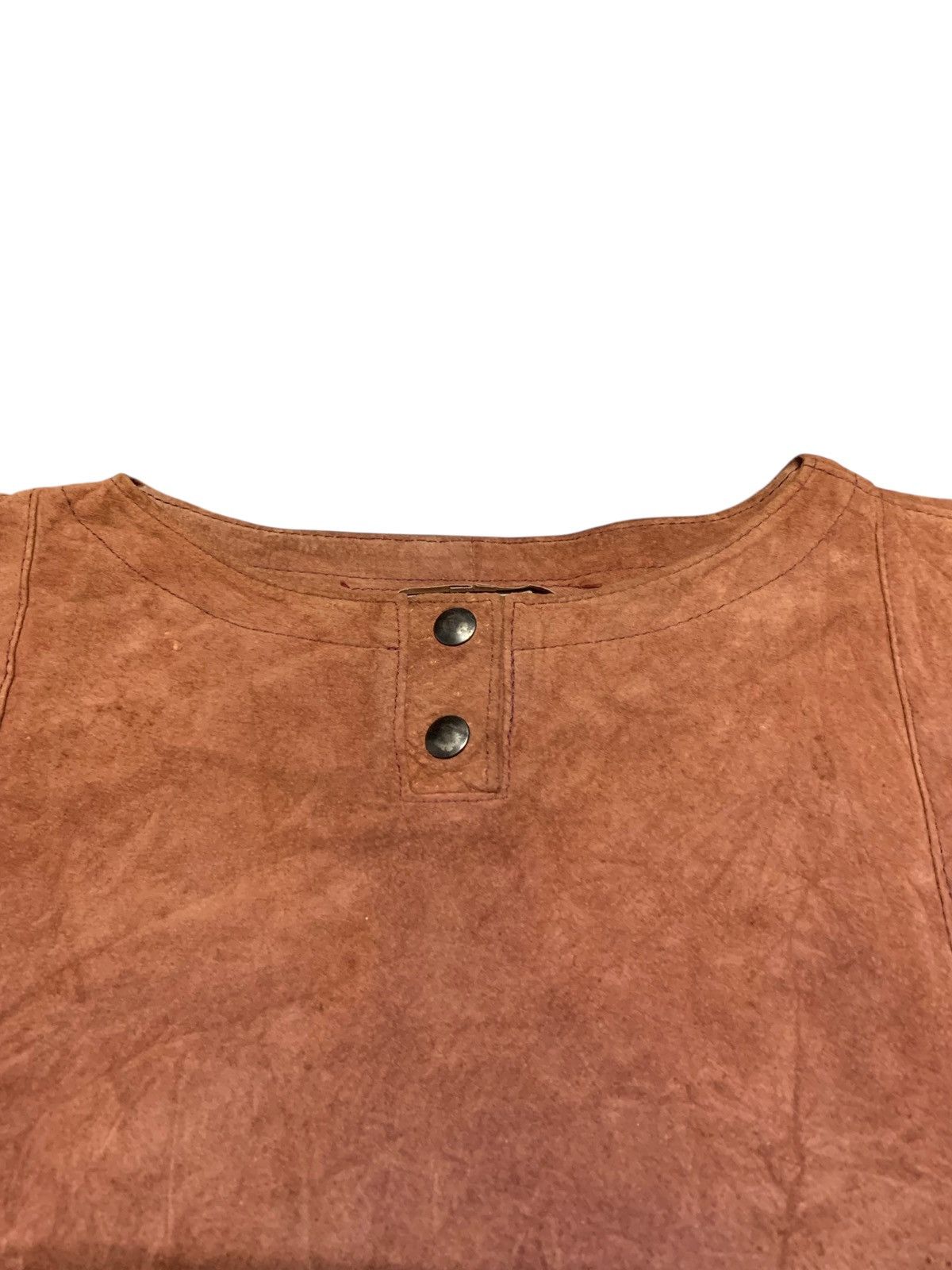 Other Very Rare Flour De Vetements De Cuir Suede Pigskin Leather Size US L / EU 52-54 / 3 - 4 Thumbnail