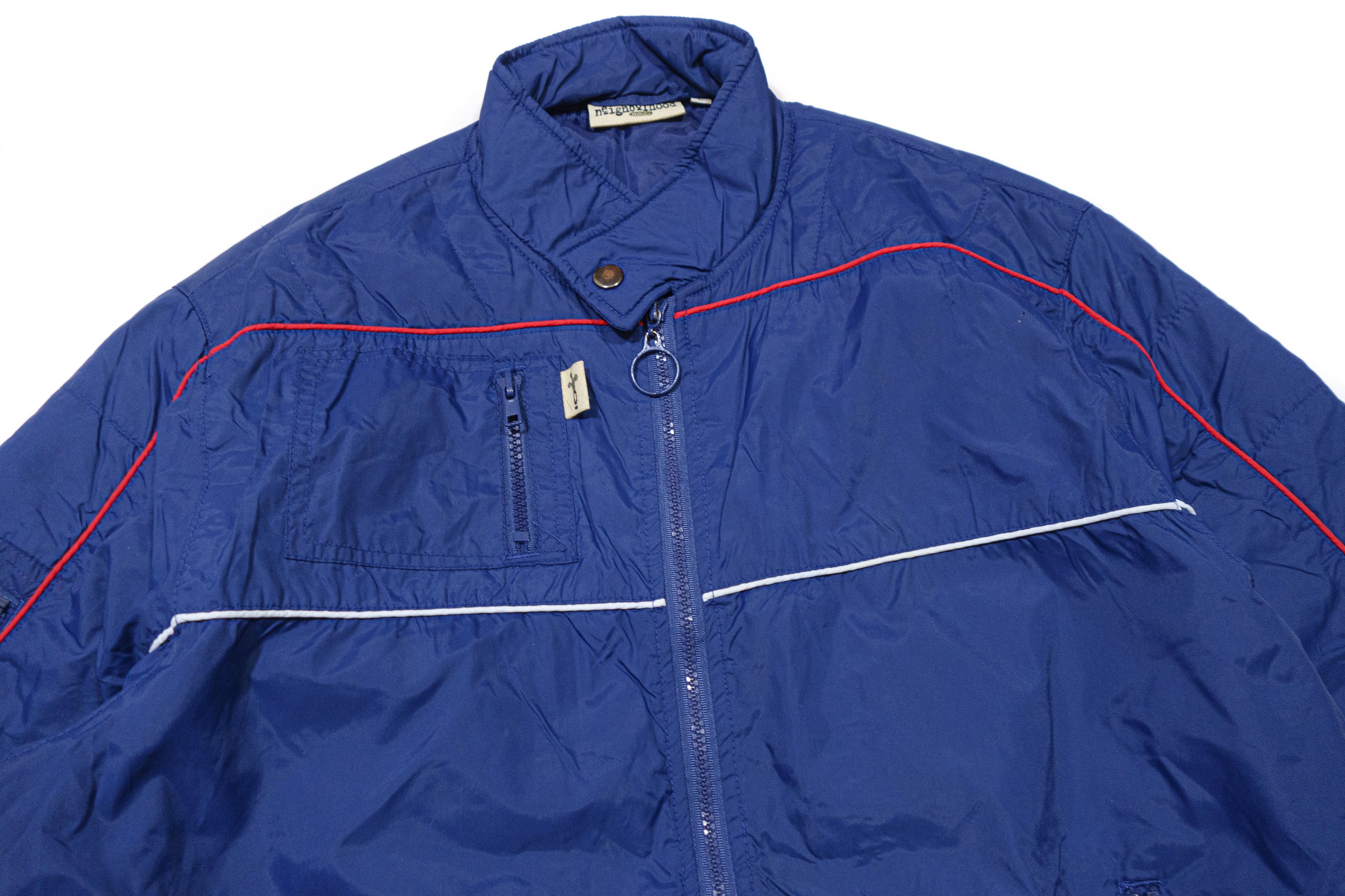 Neighborhood 00S Nylon Racing Jacket Vintage Size US L / EU 52-54 / 3 - 3 Thumbnail