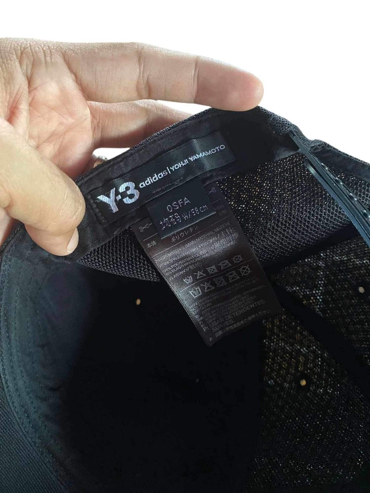 Adidas × Designer × Yohji Yamamoto ADIDAS Y-3 YOJI YAMAMOTO CAP Size ONE SIZE - 5 Thumbnail