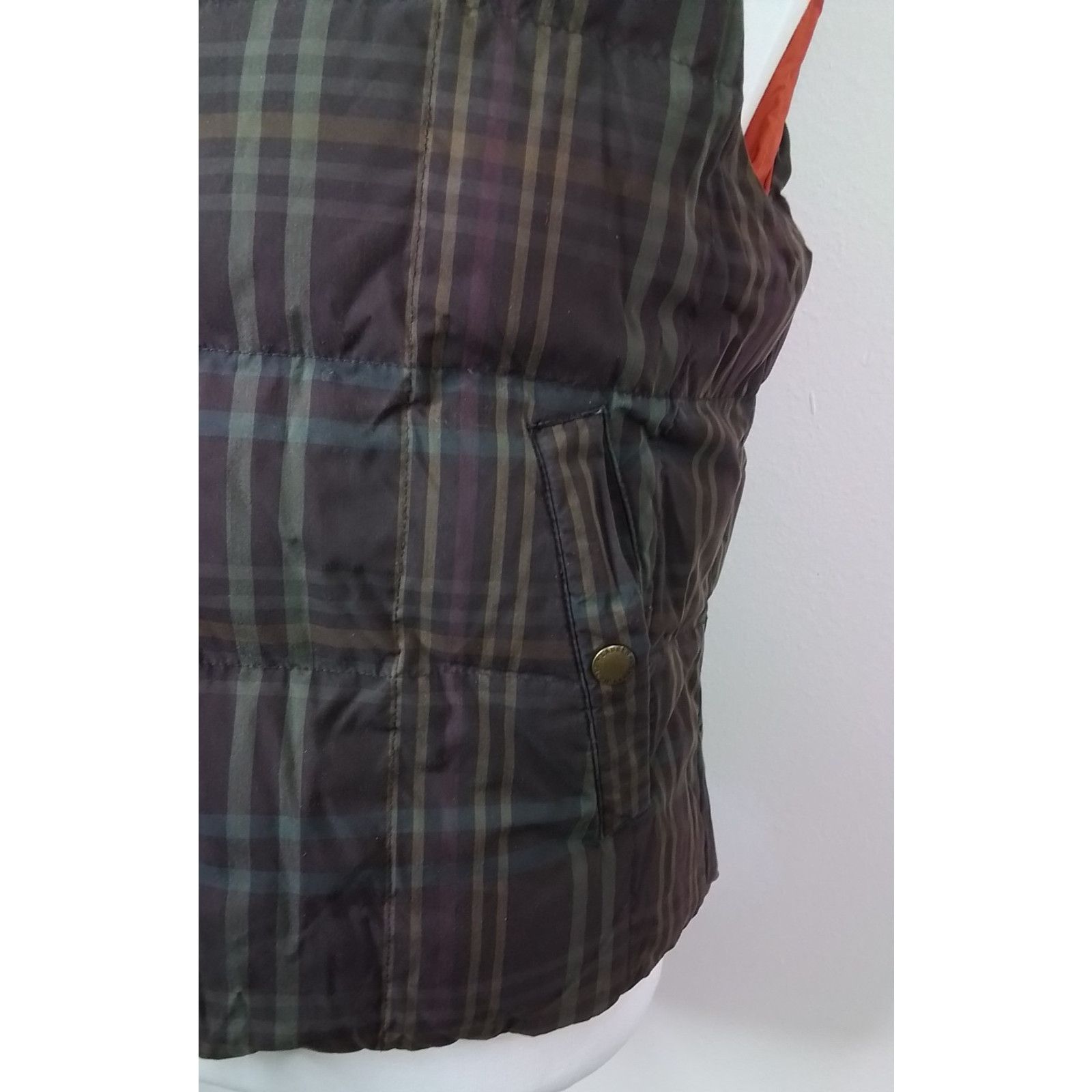 Ralph Lauren Ralph Lauren Reversible Vest Men's L Plaid/Orange #J2997 Size US L / EU 52-54 / 3 - 6 Thumbnail