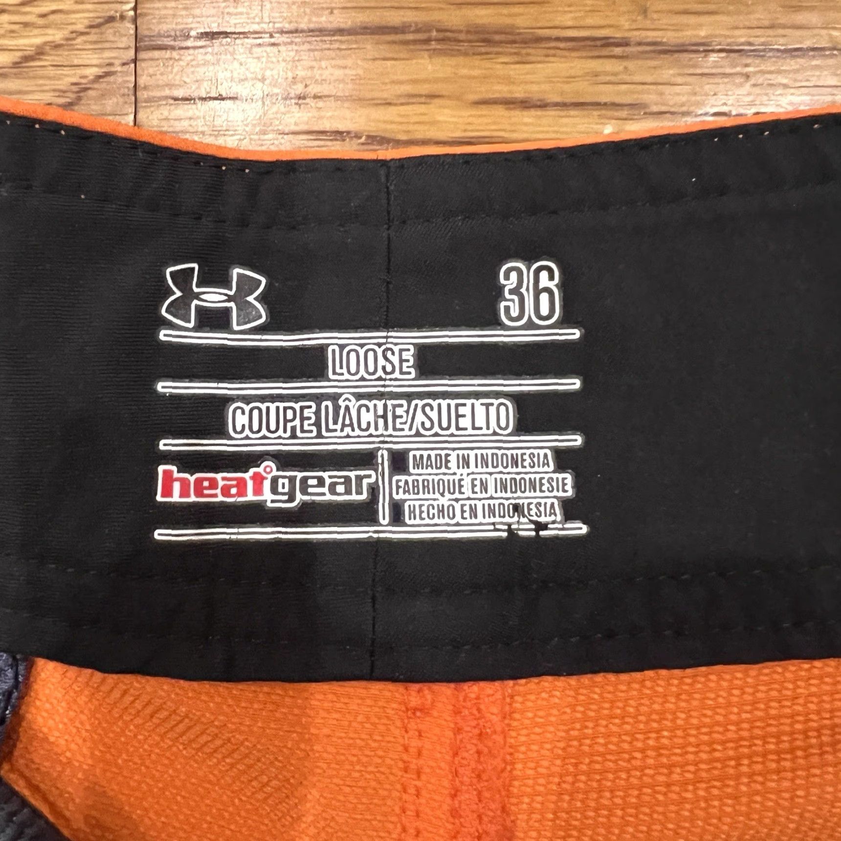 Under Armour Under Armour Surf HeatGear Board Shorts Mens 36 Orange Quick Dry Pockets Beach Surf Size US 36 / EU 52 - 3 Thumbnail