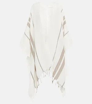 o1y0725 Size : OS / Cloak in White