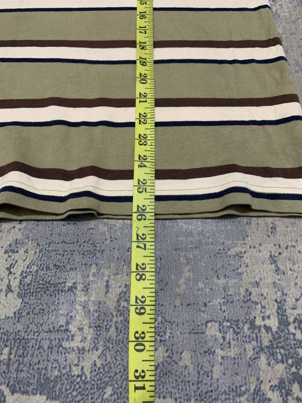 Japanese Brand VINTAGE LONG SLEEVE UNIQLO GRUNGE STRIPE TEE Size US M / EU 48-50 / 2 - 8 Thumbnail