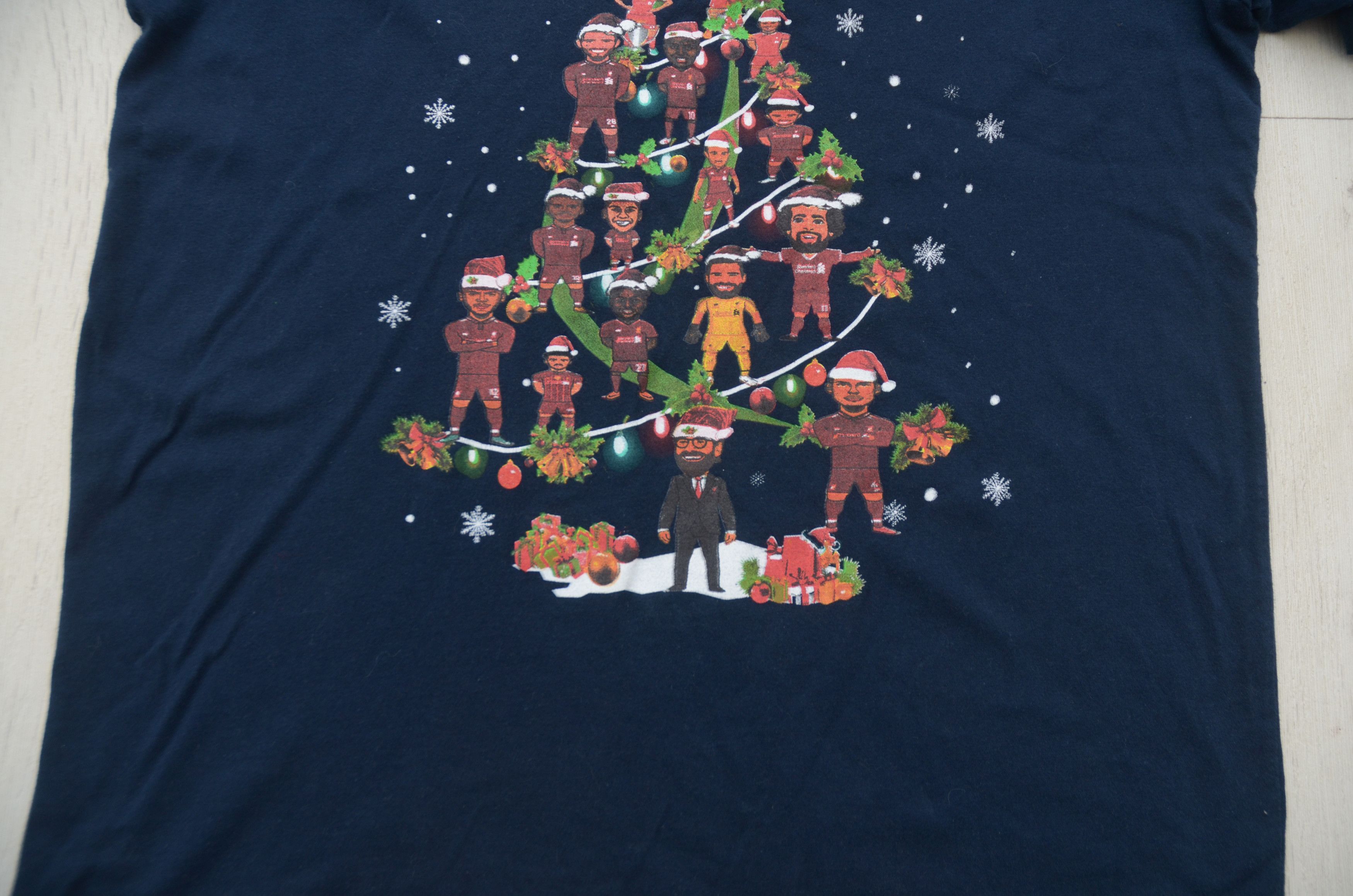 Other Liverpool Fc All Team Players Christmas Special Tree T-Shirt Size US L / EU 52-54 / 3 - 6 Thumbnail