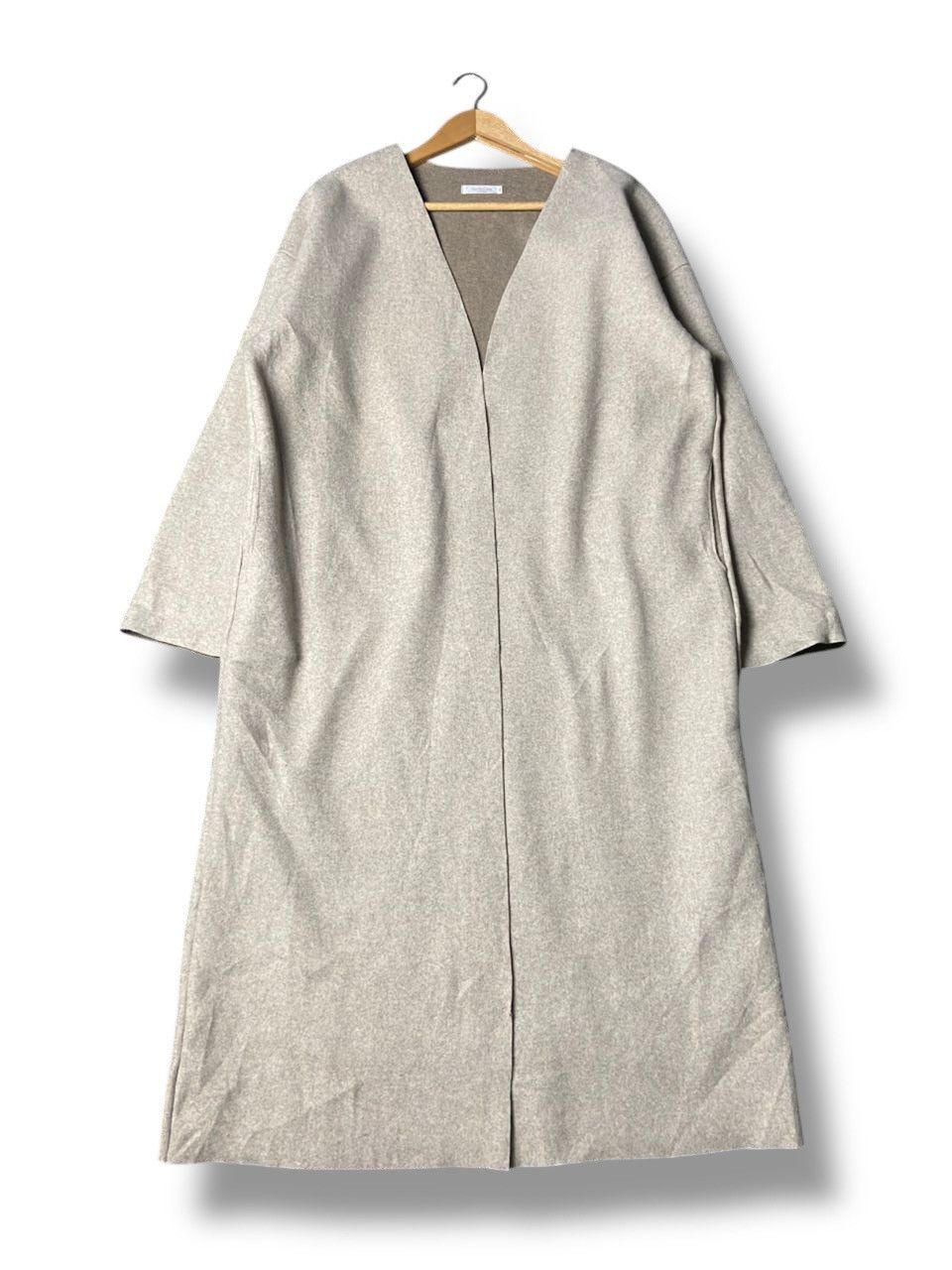 Japanese Brand Chocolate Brand Long Outerwear Cardigan (155) Size M / US 6-8 / IT 42-44 - 1 Thumbnail