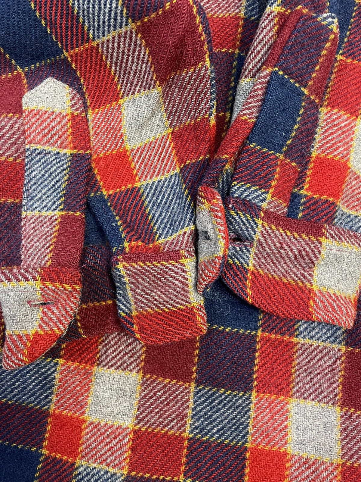 Pendleton Vintage 70s Pendleton Wool Board Button Shirt Plaid USA Size US M / EU 48-50 / 2 - 4 Thumbnail