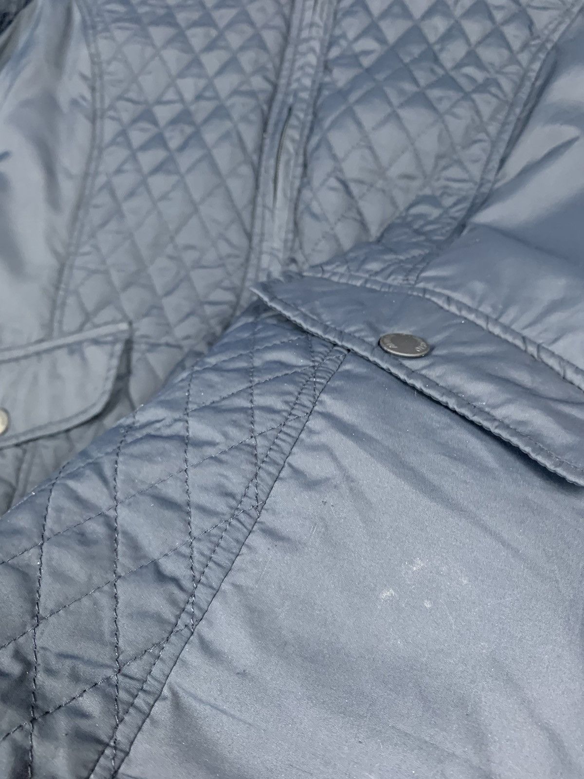 Designer Vintage Musto Down Quilted Jacket Designer Sailing Size L / US 10 / IT 46 - 9 Thumbnail